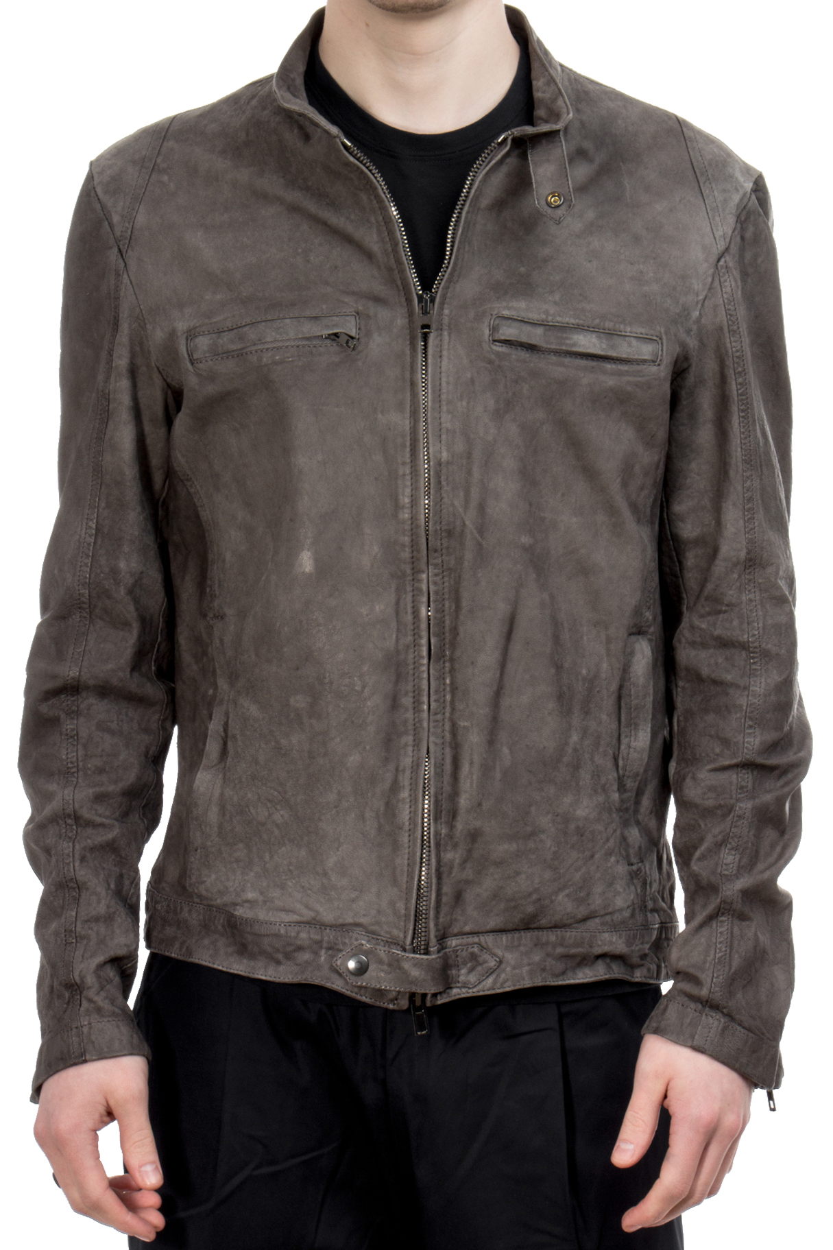 SALVATORE SANTORO Leather Jacket