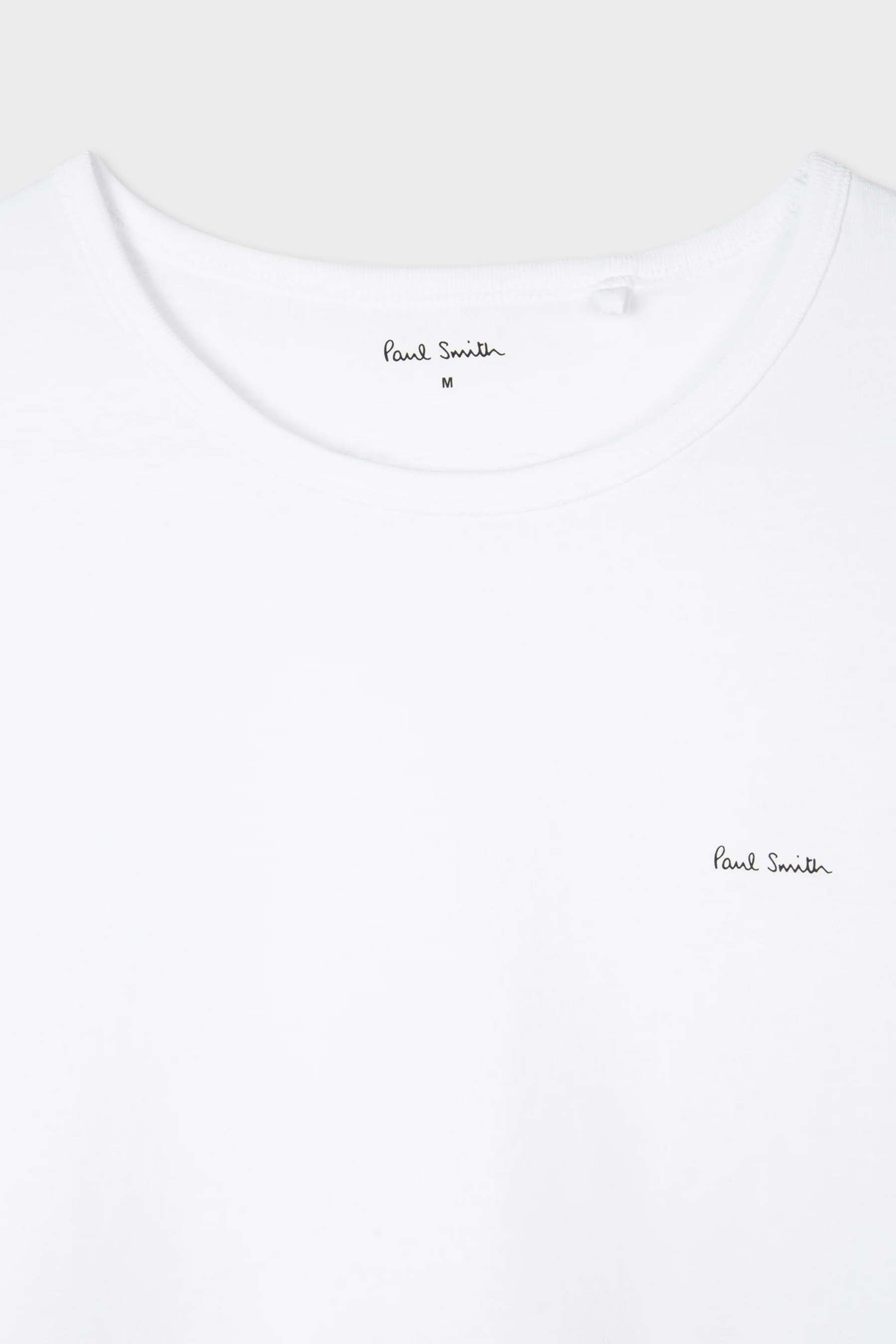 PAUL SMITH 3-Pack Organic Cotton Logo Lounge T-Shirts