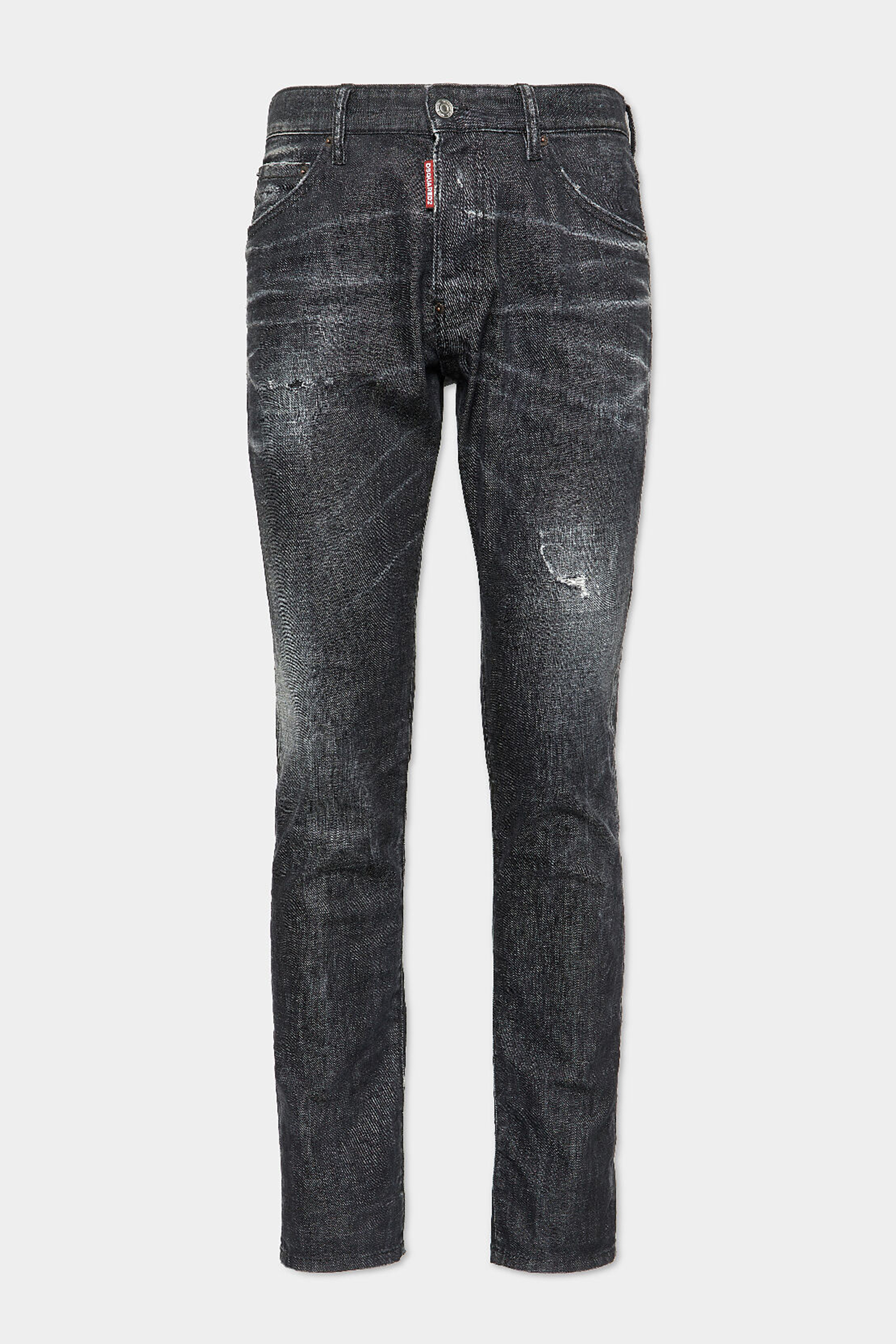 DSQUARED2 Easy Wash Cotton Stretch Denim Cool Guy Jeans