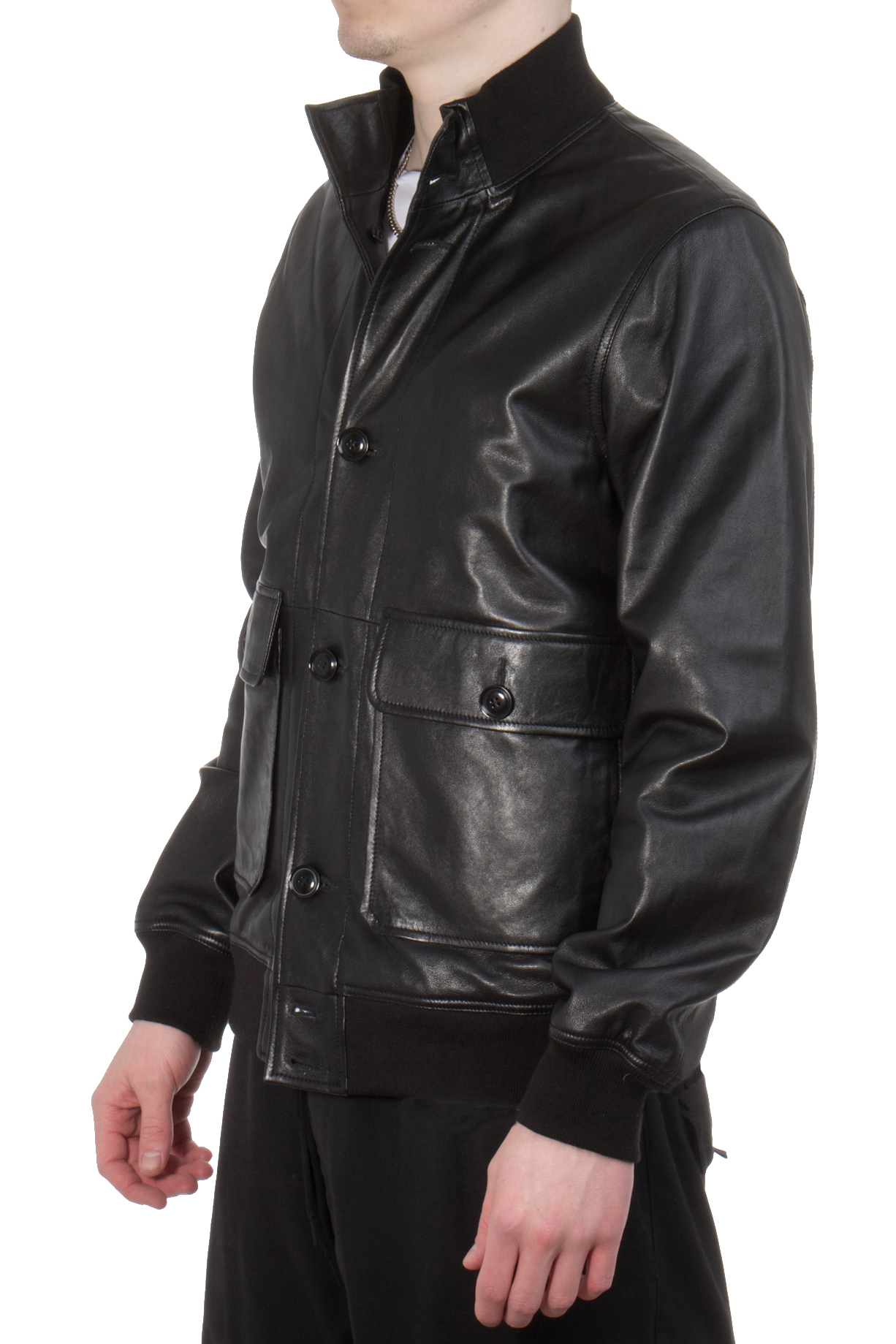 ASPESI Leather Jacket