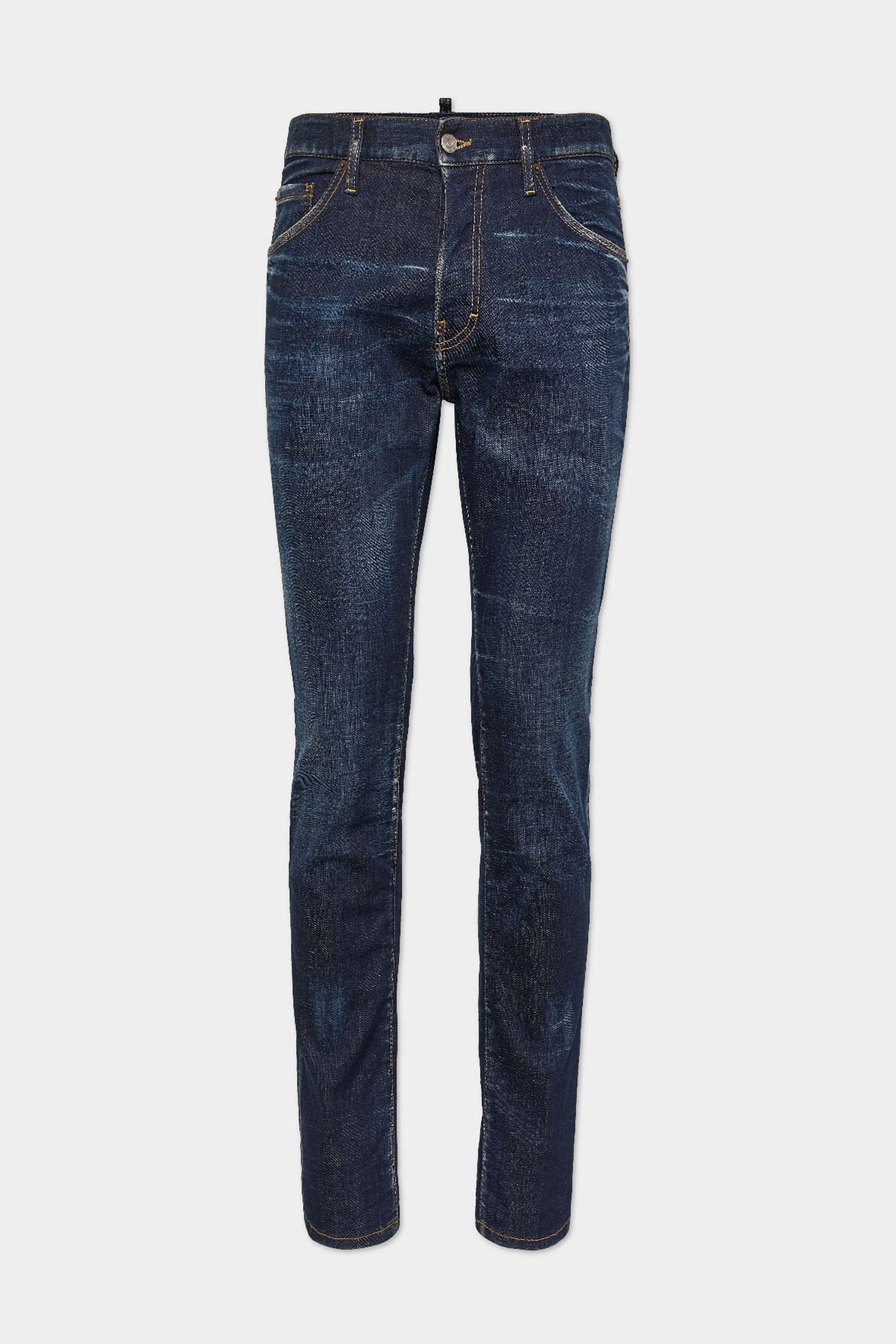 DSQUARED2 Dark Clean Wash Cotton Stretch Cool Guy Jeans