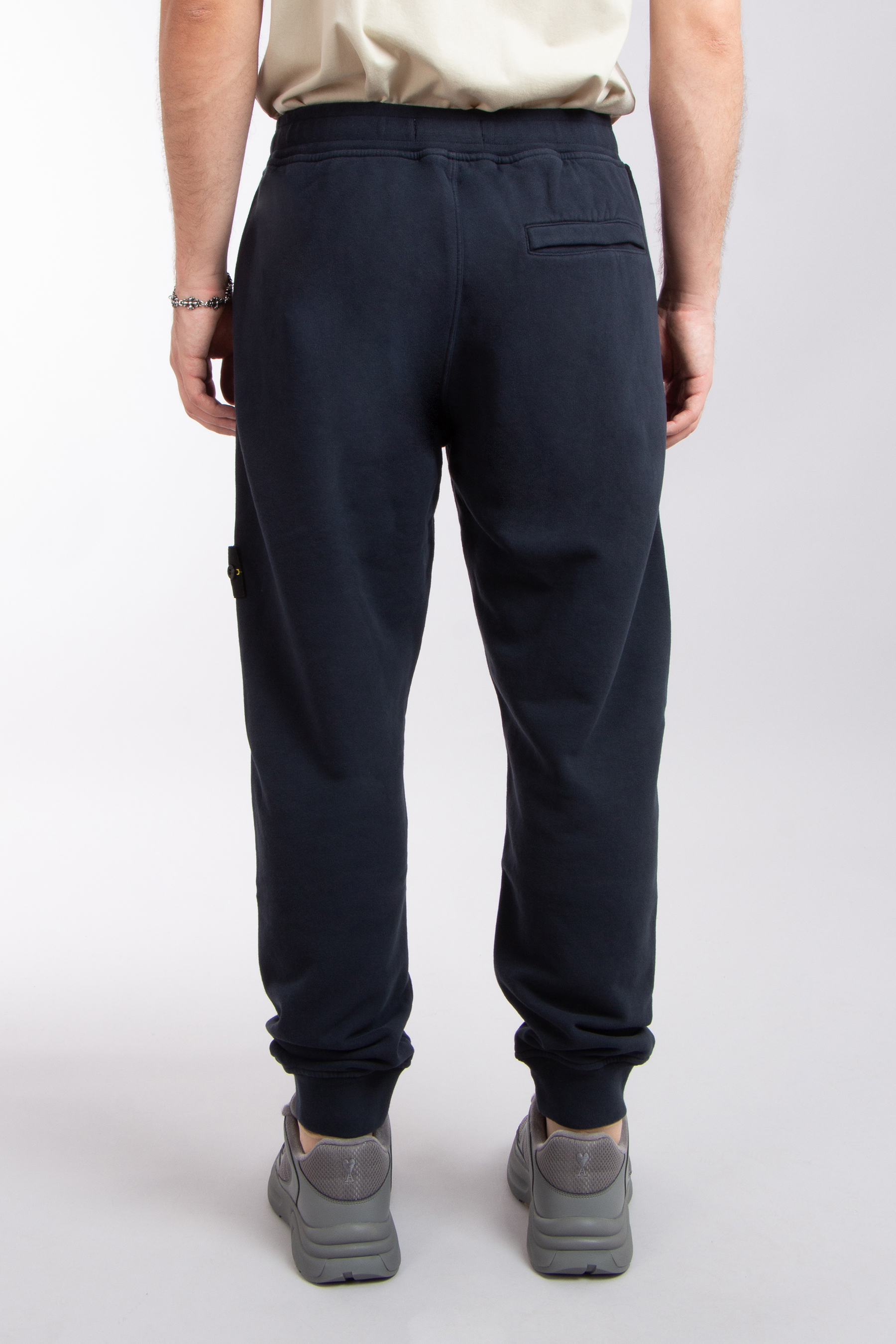 STONE ISLAND Brushed Organic Cotton Fleece Sweatpants