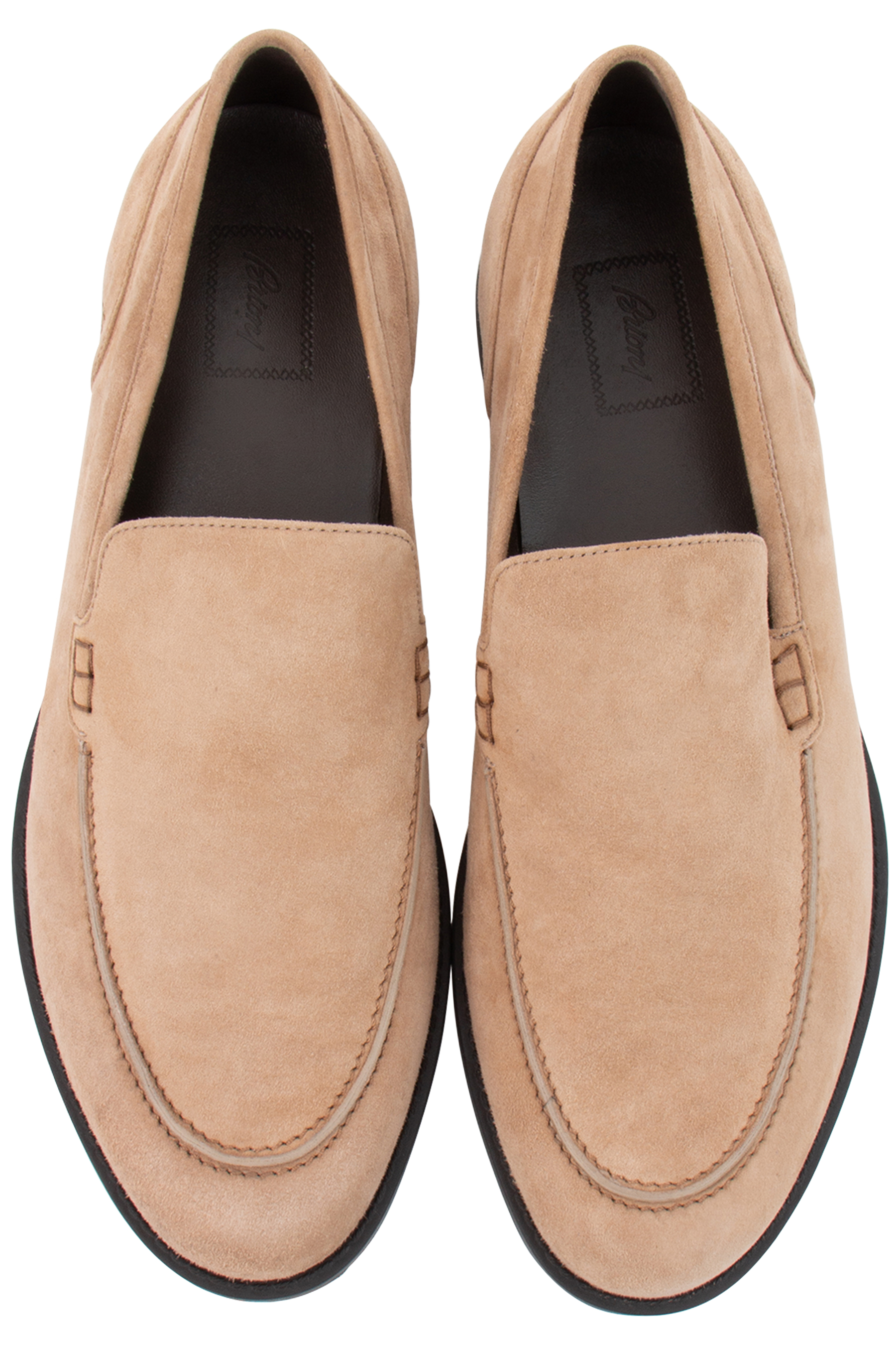 BRIONI Slip-On Suede Loafers