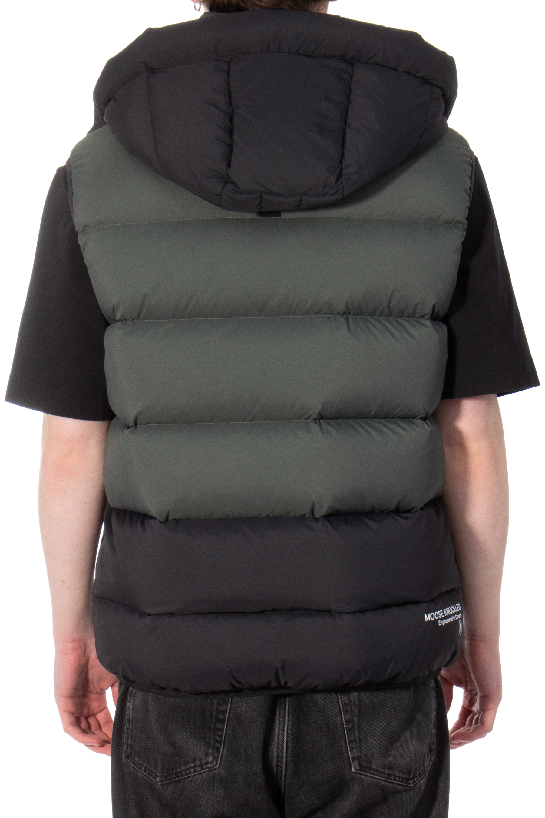 MOOSE KNUCKLES Down Vest Sycamore