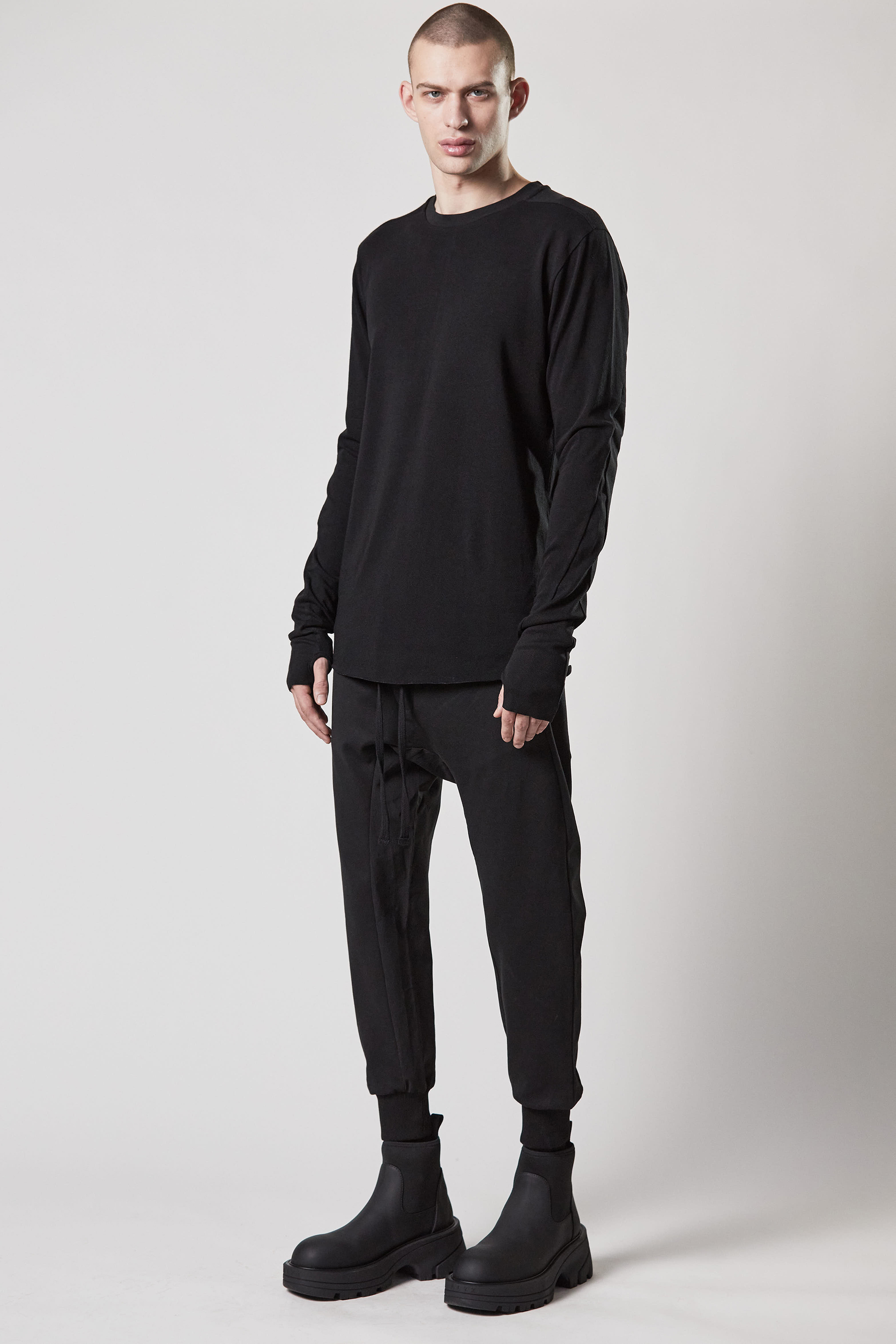 THOM KROM Matmix Cotton-Modal Stretch Long Sleeve T-Shirt