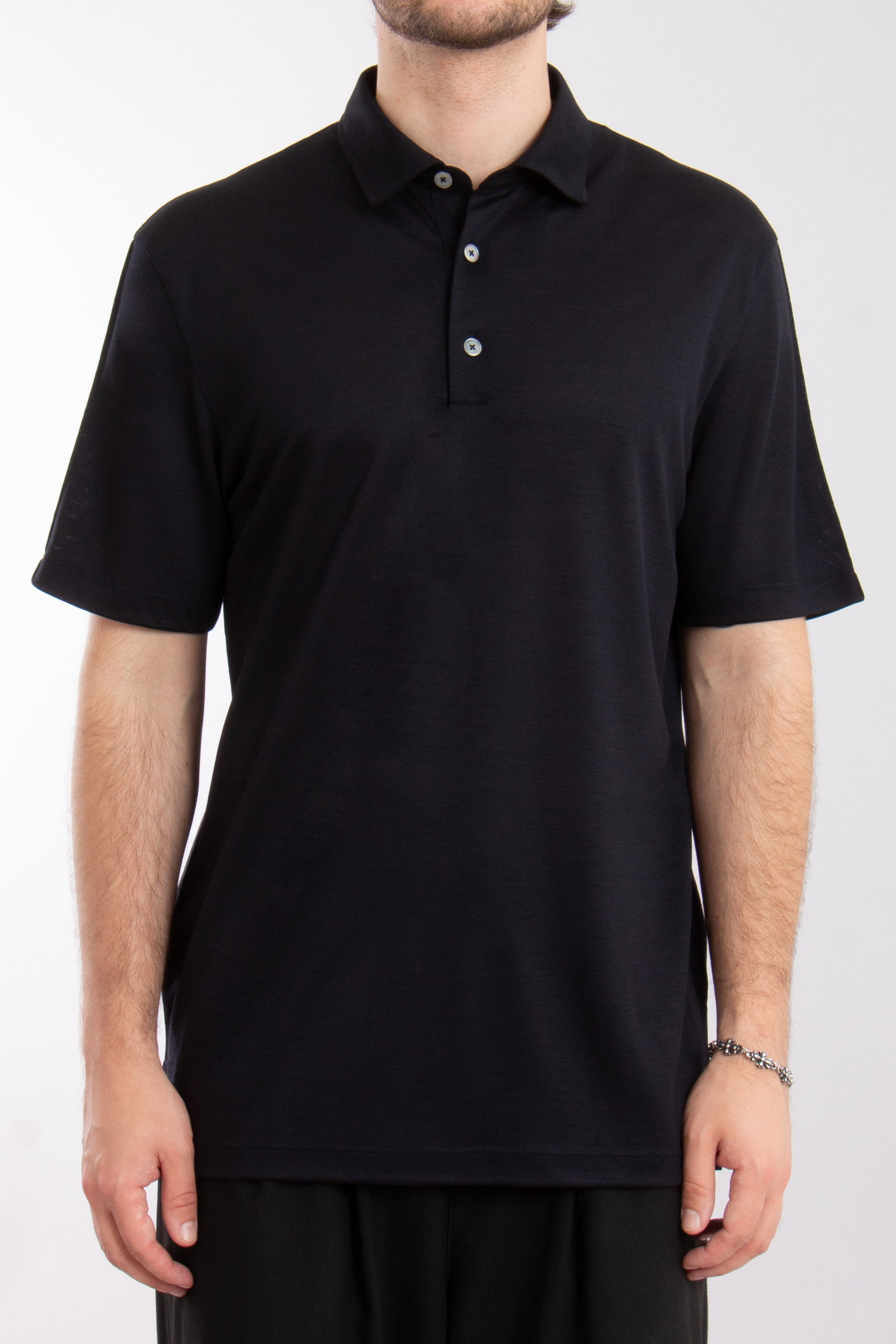 ZEGNA Wool Polo Shirt