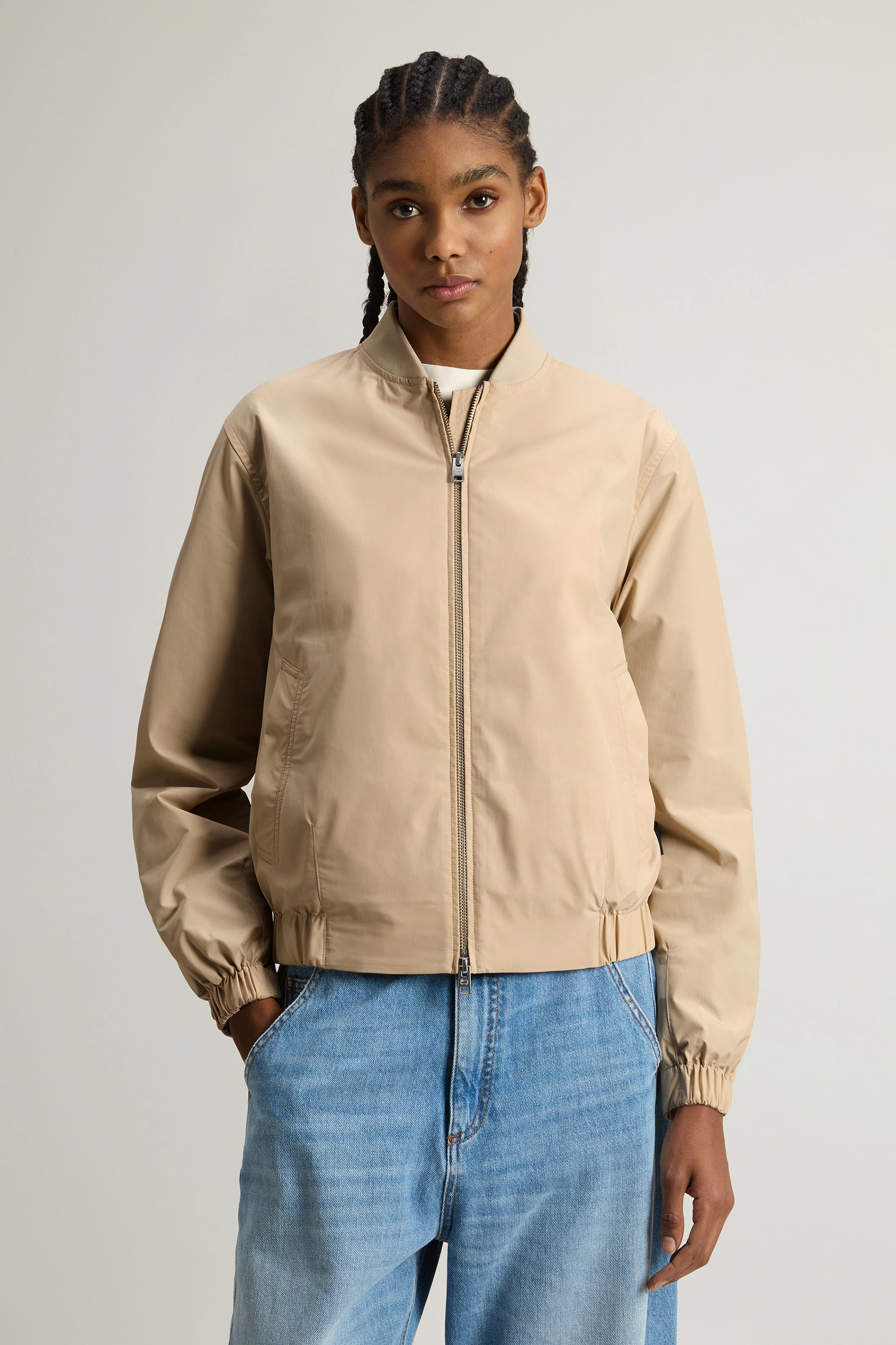 WOOLRICH Urban Touch Summer Bomber Jacket