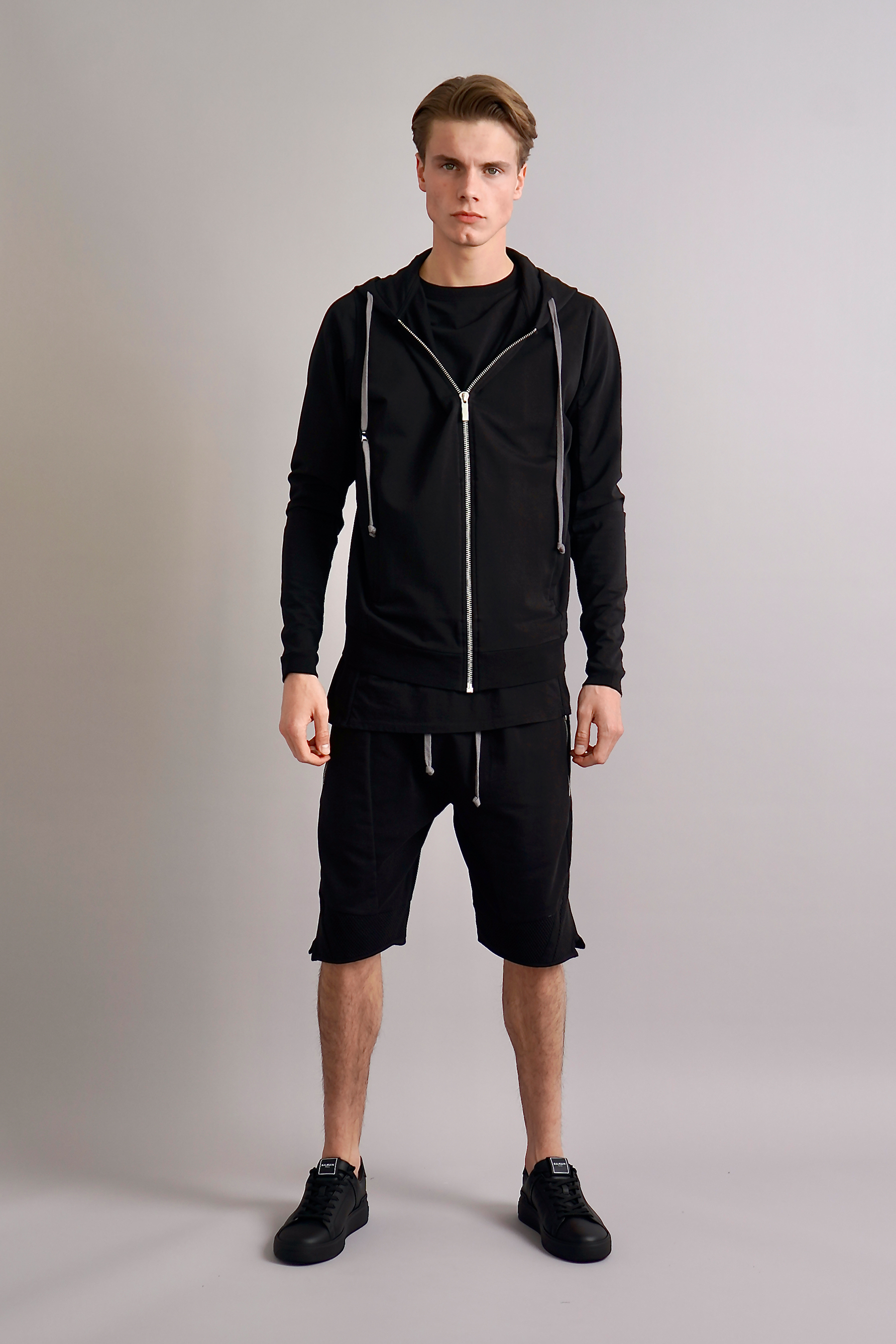 RE:VOLVER ATELIER Cotton Stretch Jersey Jogging Shorts