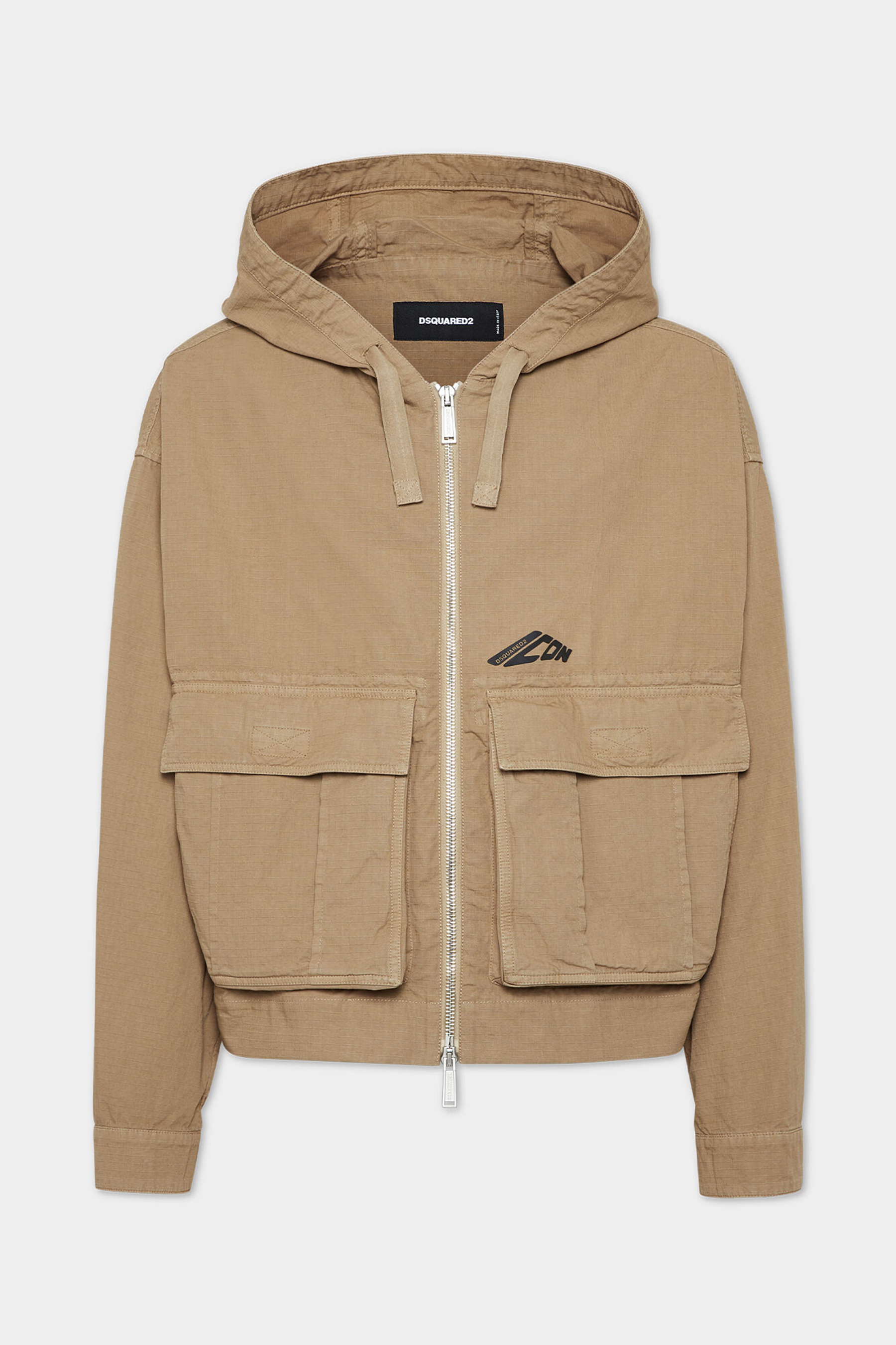 DSQUARED2 Icon New Generation Cotton Ripstop Windbreaker