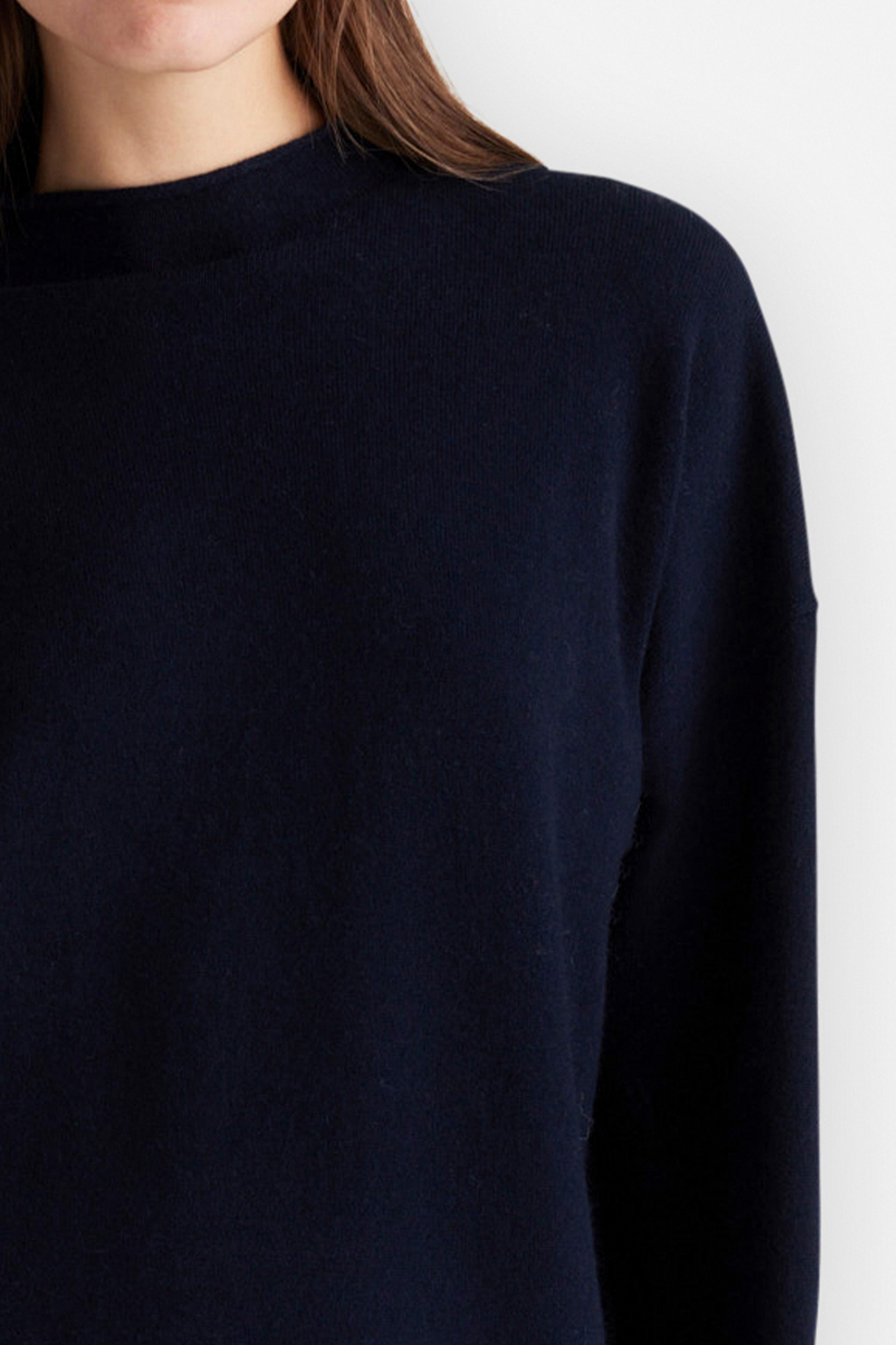 IHEART Fine Wool-Cashmere Knit Sweater Hornonella