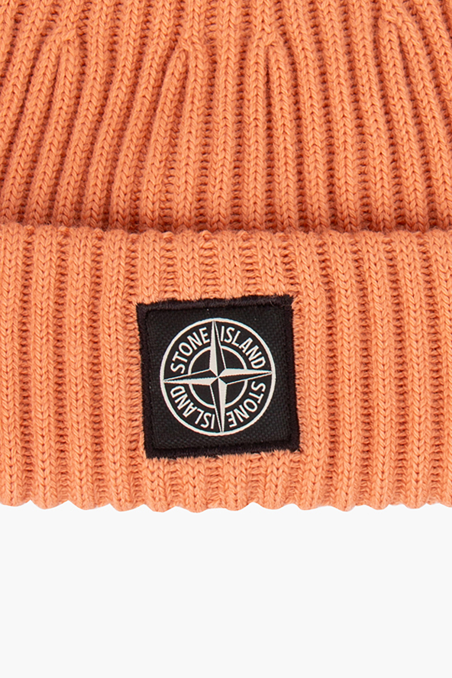 STONE ISLAND Full Rib Wool Beanie 