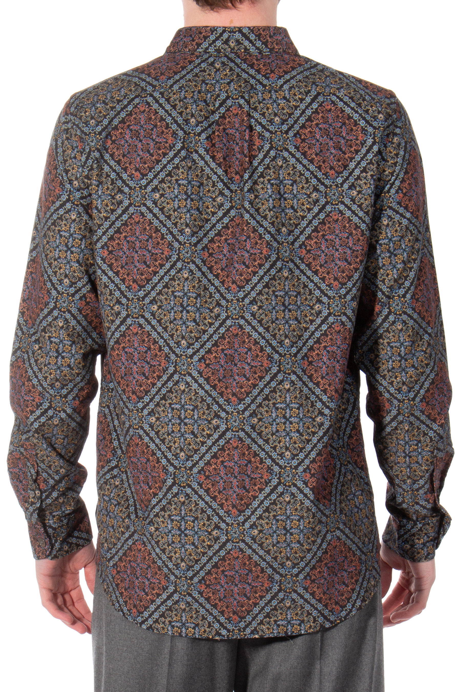 PAUL SMITH Patterned Corduroy Shirt