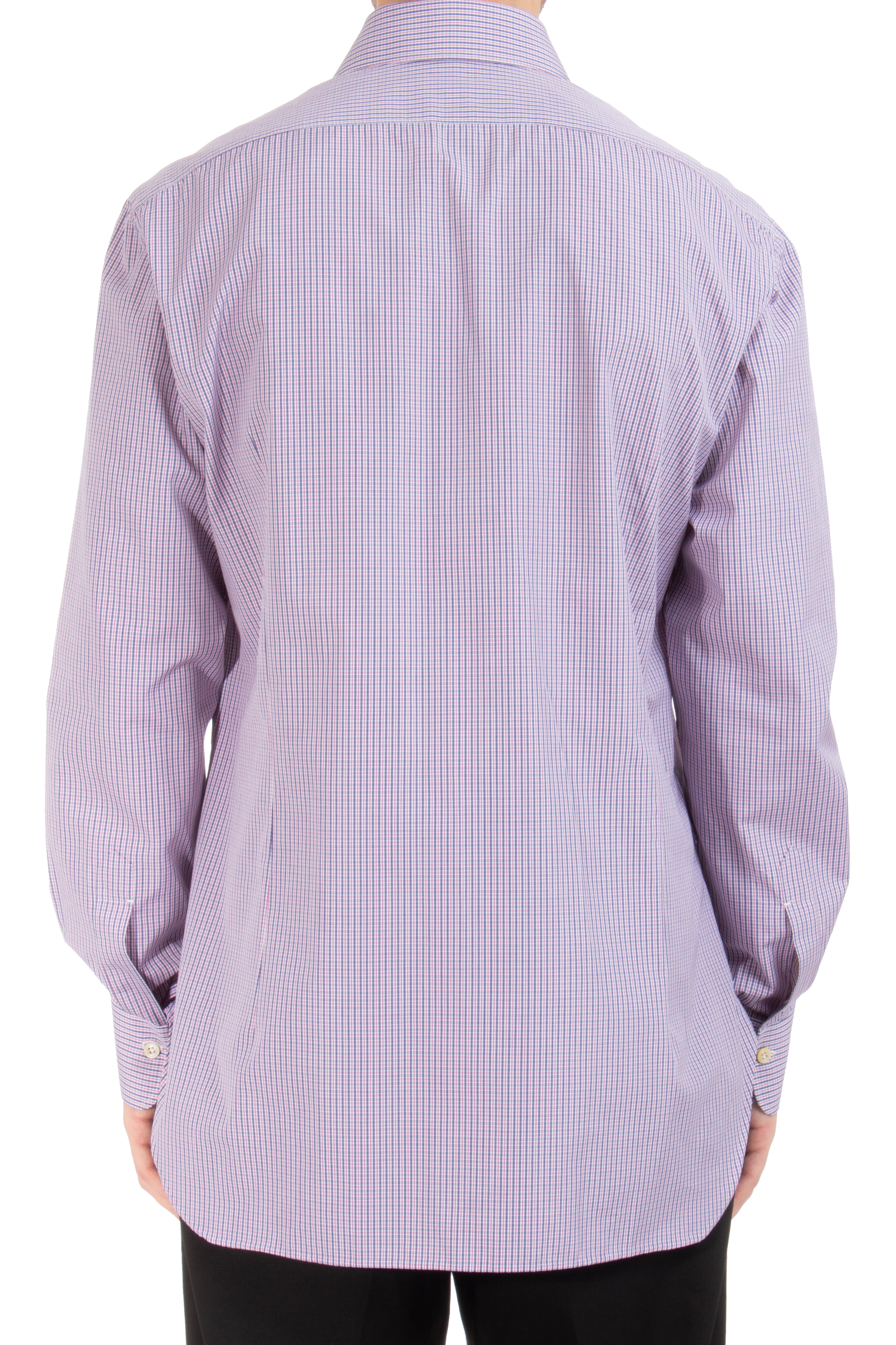 KITON Checked Cotton Shirt