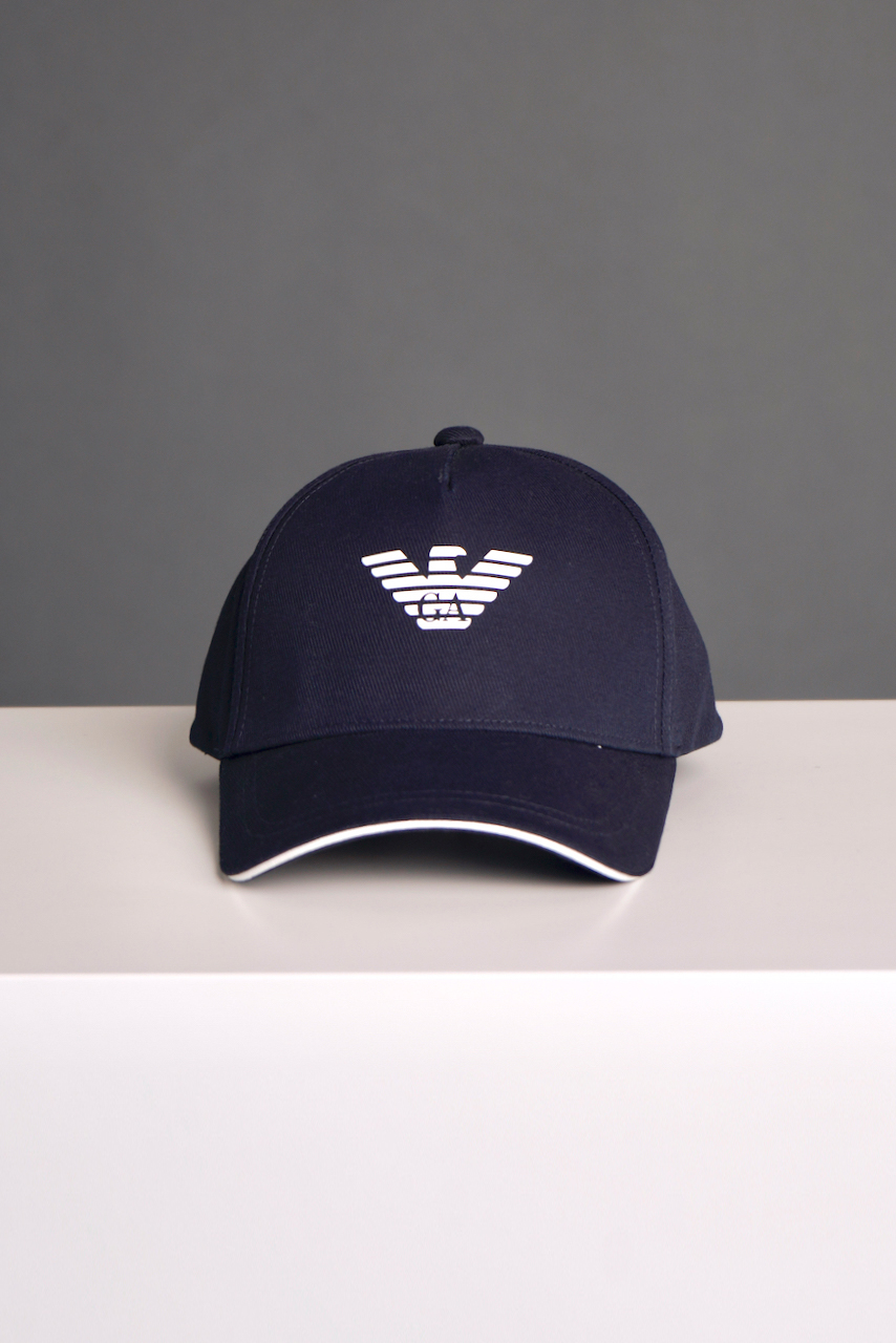 EMPORIO ARMANI Logo Cotton Cap