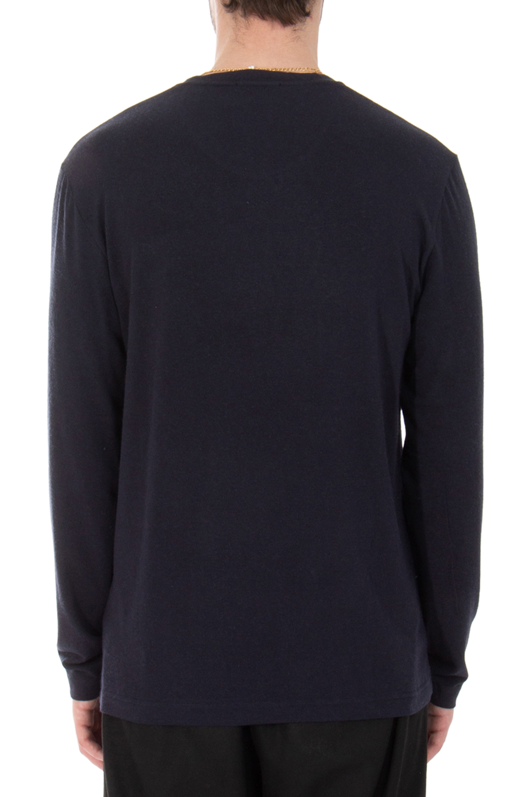 STEFAN BRANDT Modal-Cashmere Stretch Long Sleeve T-Shirt Enno