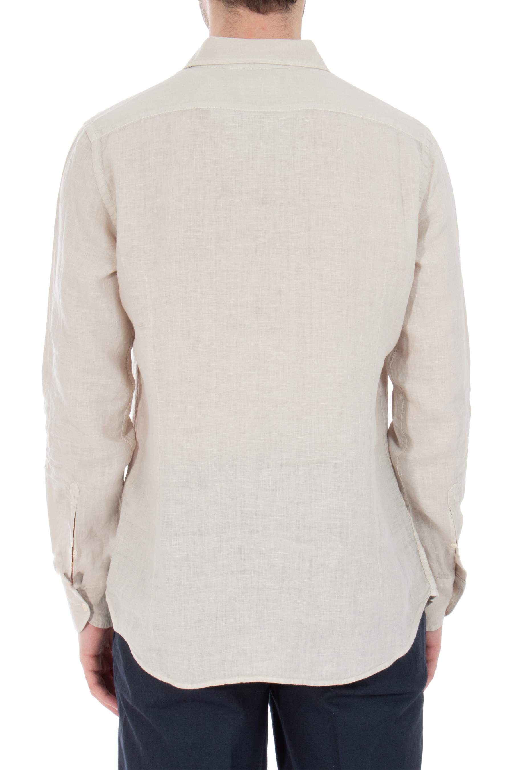 MC 2 SAINT BARTH Linen Shirt Pamplona