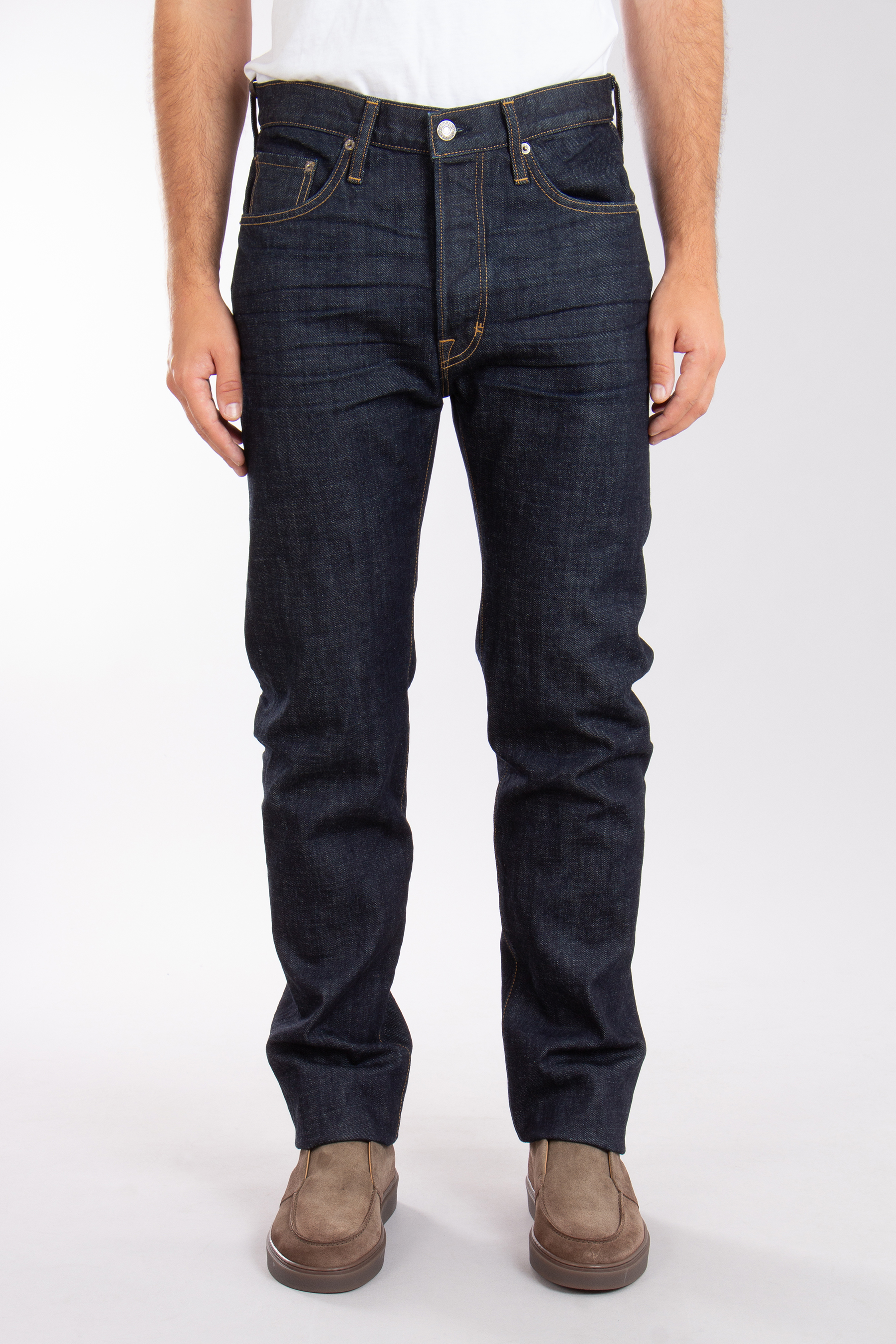 TOM FORD Selvedge Standard Fit Cotton Denim Jeans