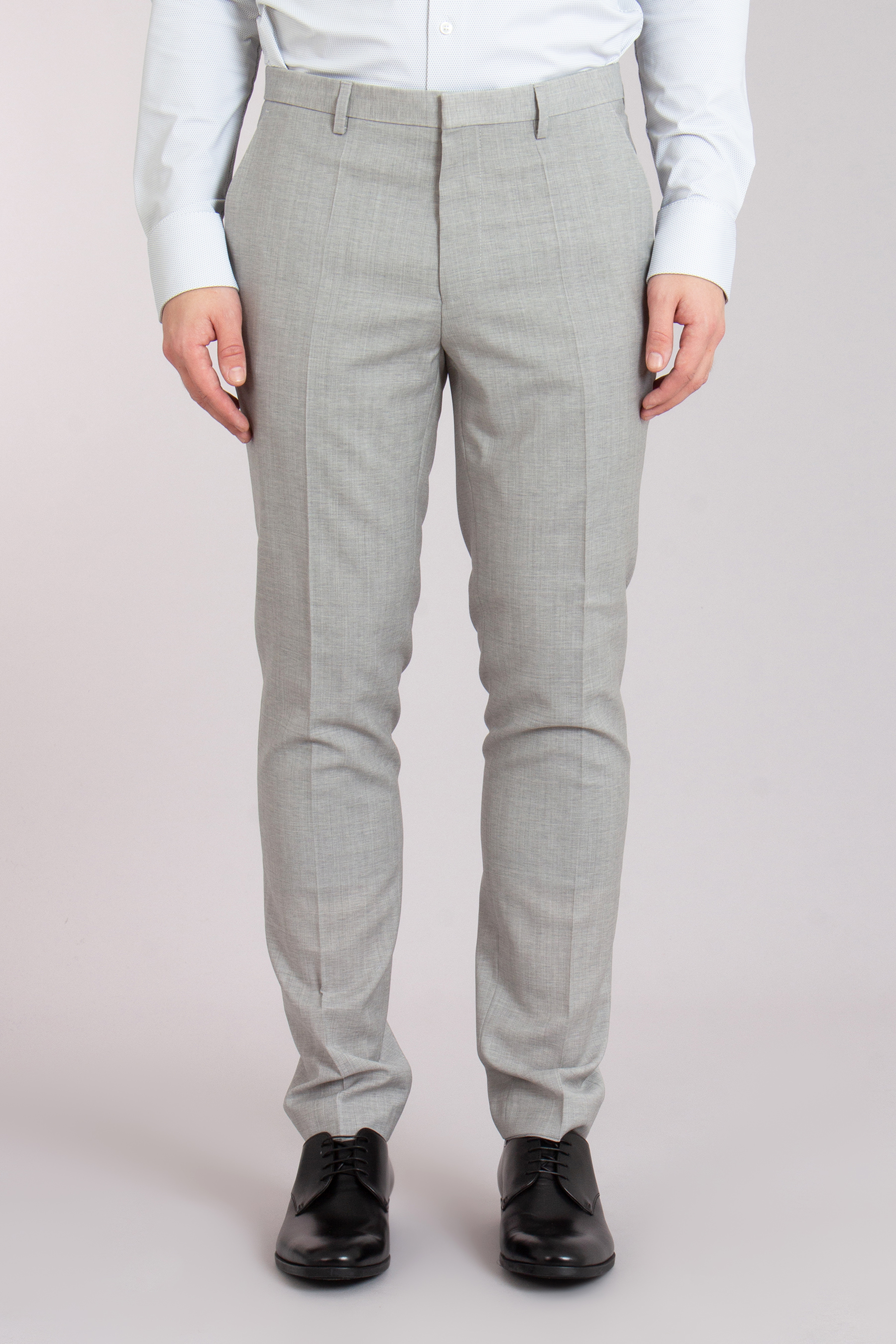 HUGO Extra Slim Fit Virgin Wool Suit Pants Hesten