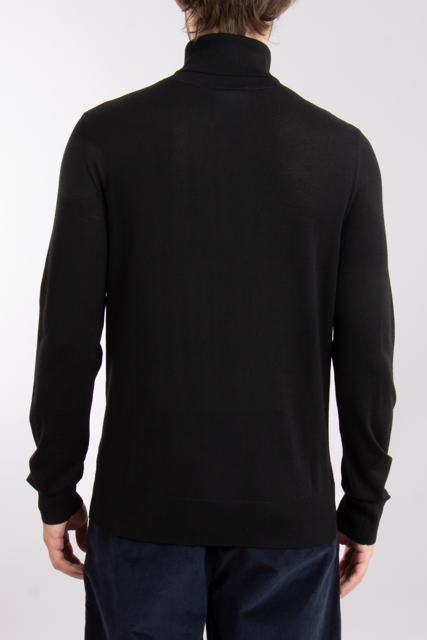 DSQUARED2 Embroidered Virgin Wool Turtleneck Sweater