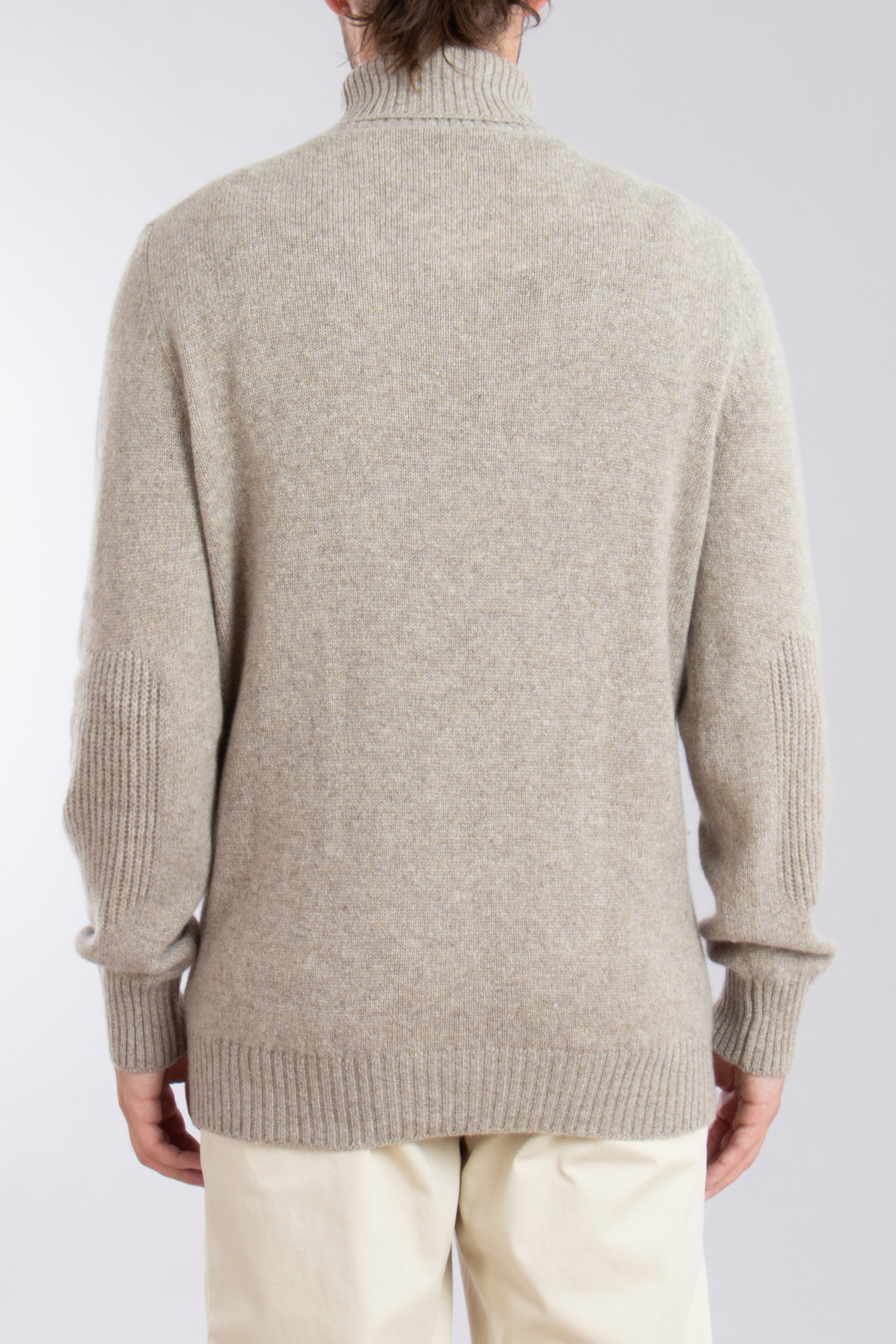 SEASE Coarsehair Cashmere Turtleneck Sweater