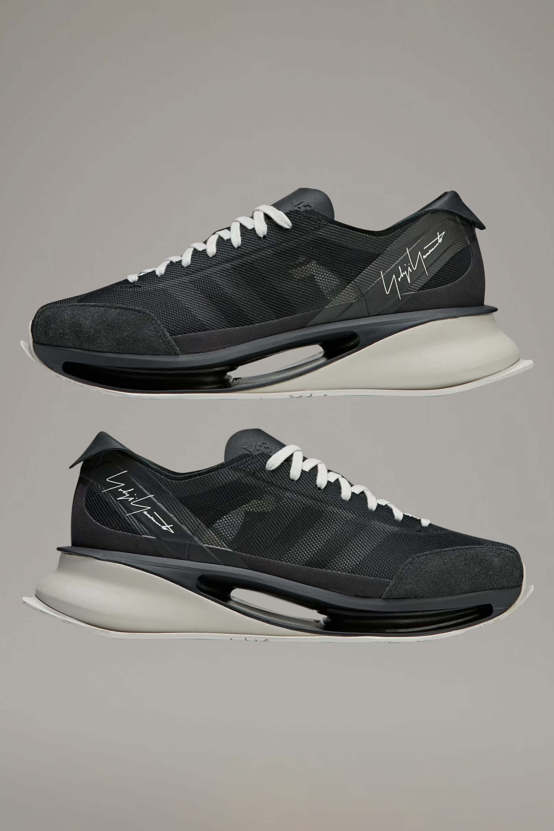 Y-3 Mesh Suede & Leather Sneakers S-Gendo Run