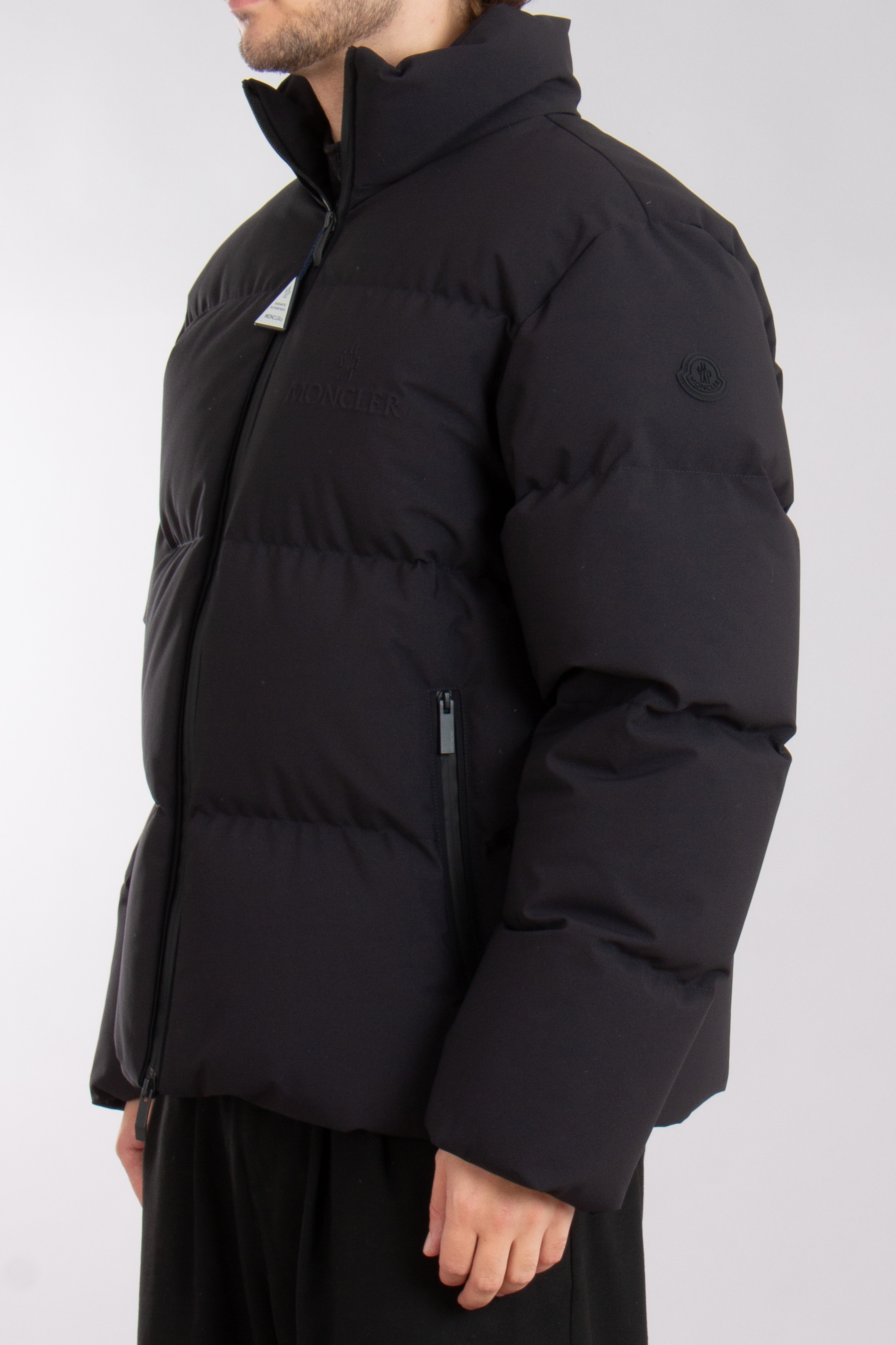 MONCLER Misonet Two-Layer Technical Fabric Down Jacket