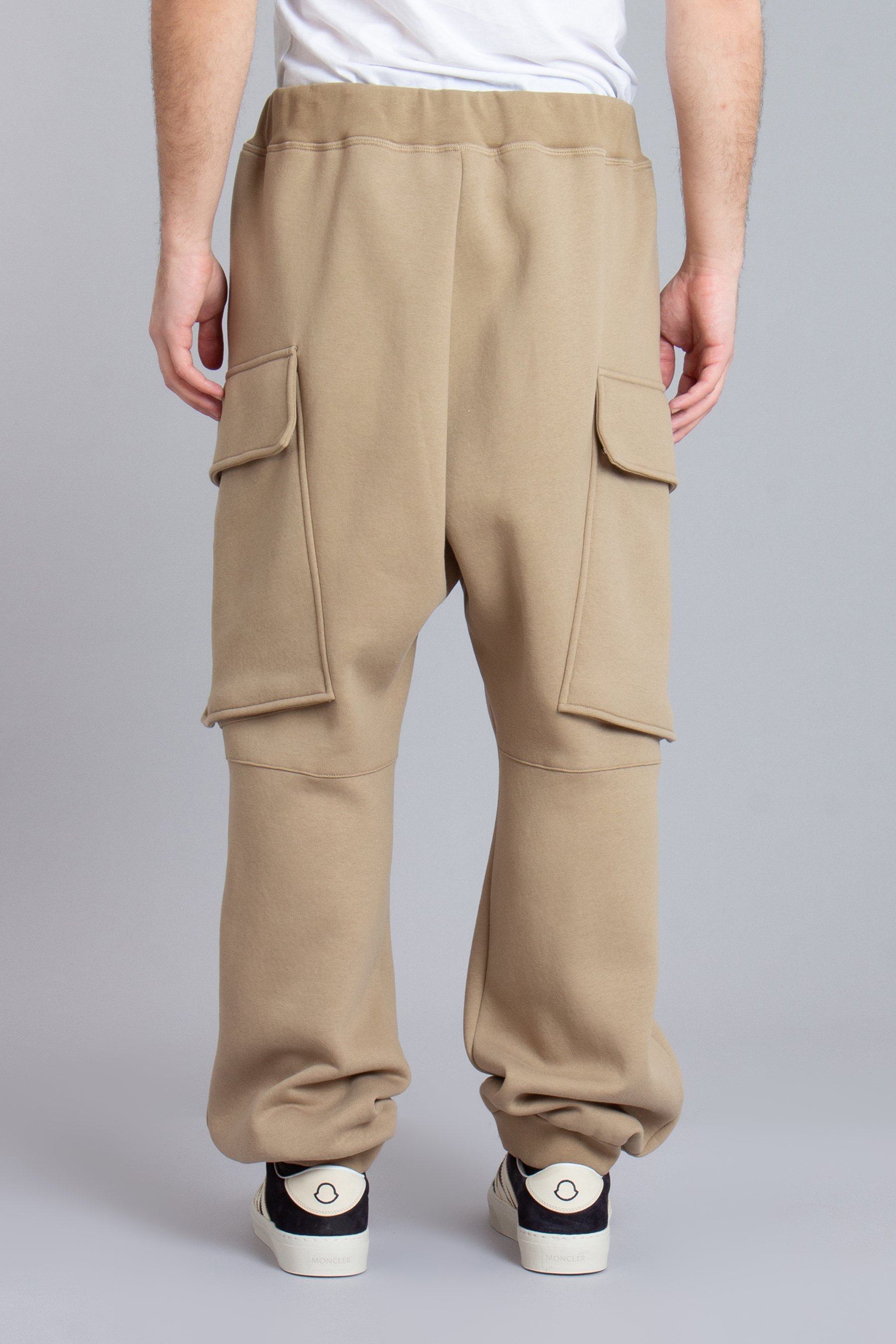 DSQUARED2 Icon New Generation Brushed Cotton Blend Baloon Cargo Sweatpants