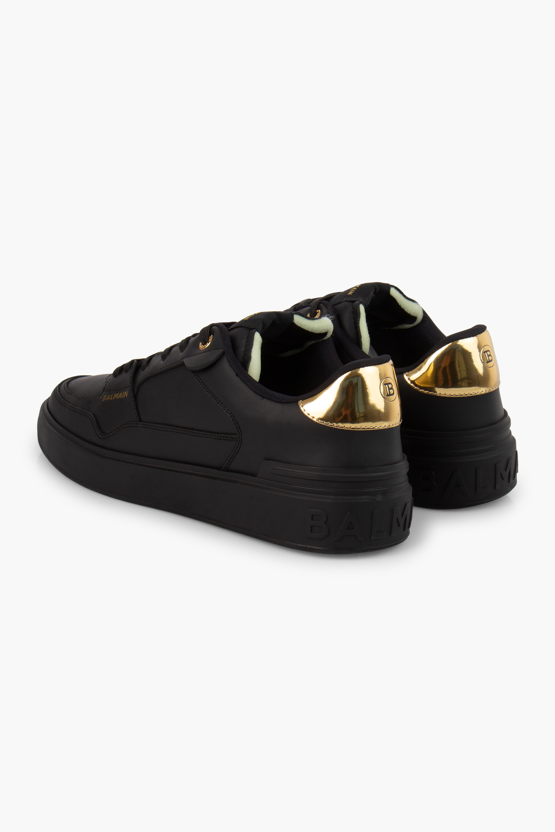 BALMAIN Leather Sneakers B-Court Flip