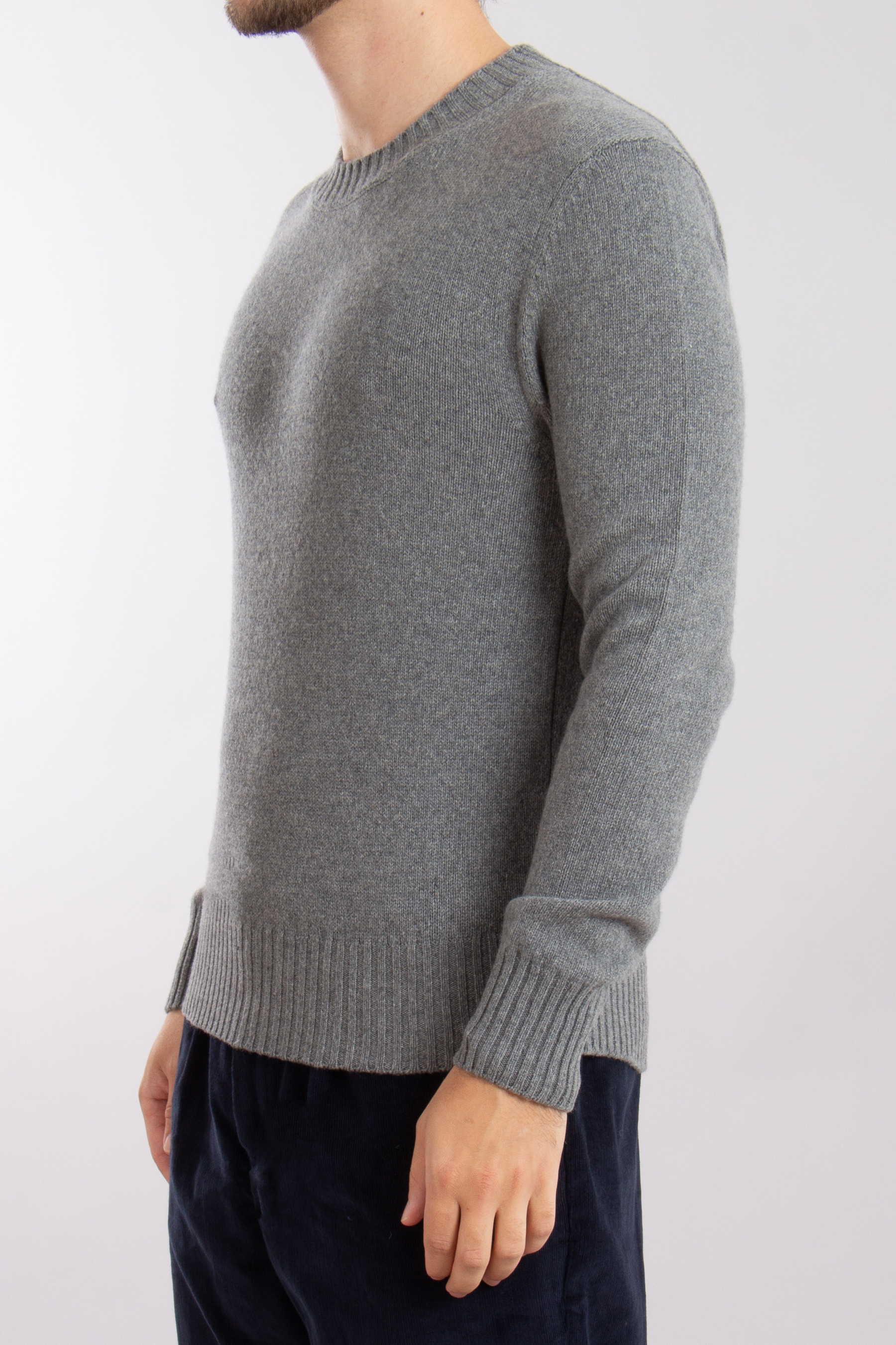 AMI PARIS Embroidered Cashmere Sweater