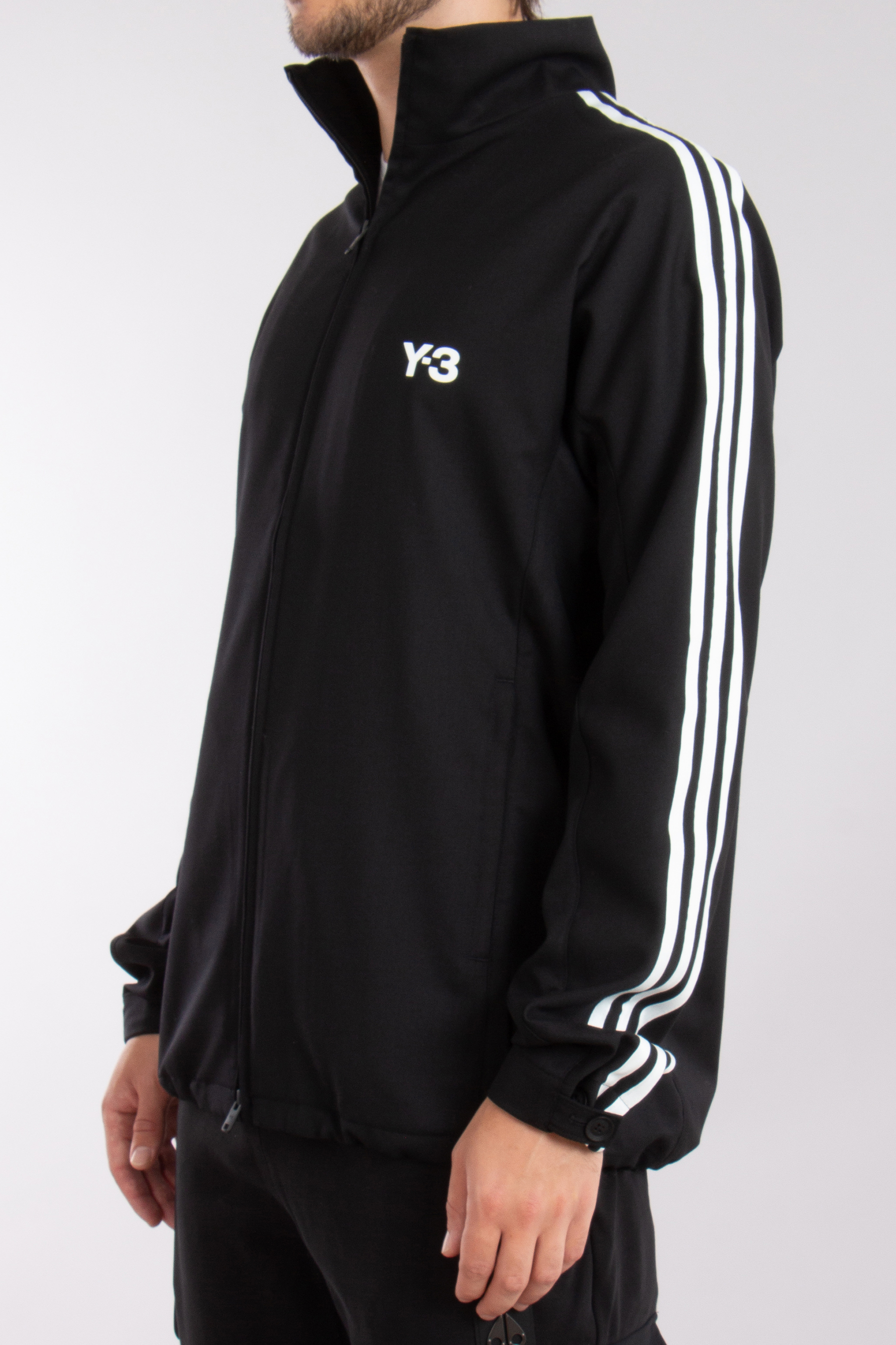 Y-3 Recycled Polyester-Wool Blend Track Jacket