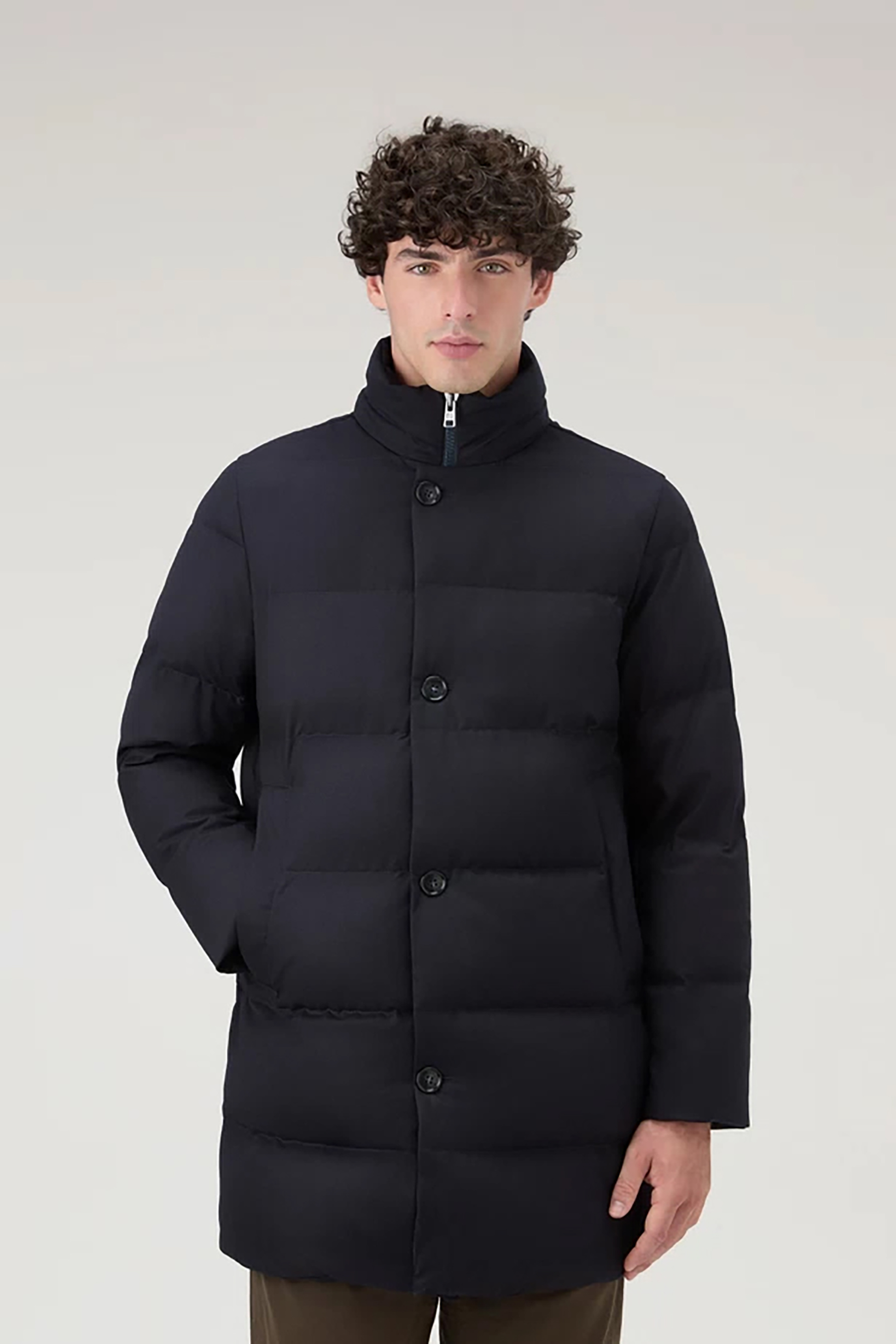 WOOLRICH Luxe Wool Down Parka