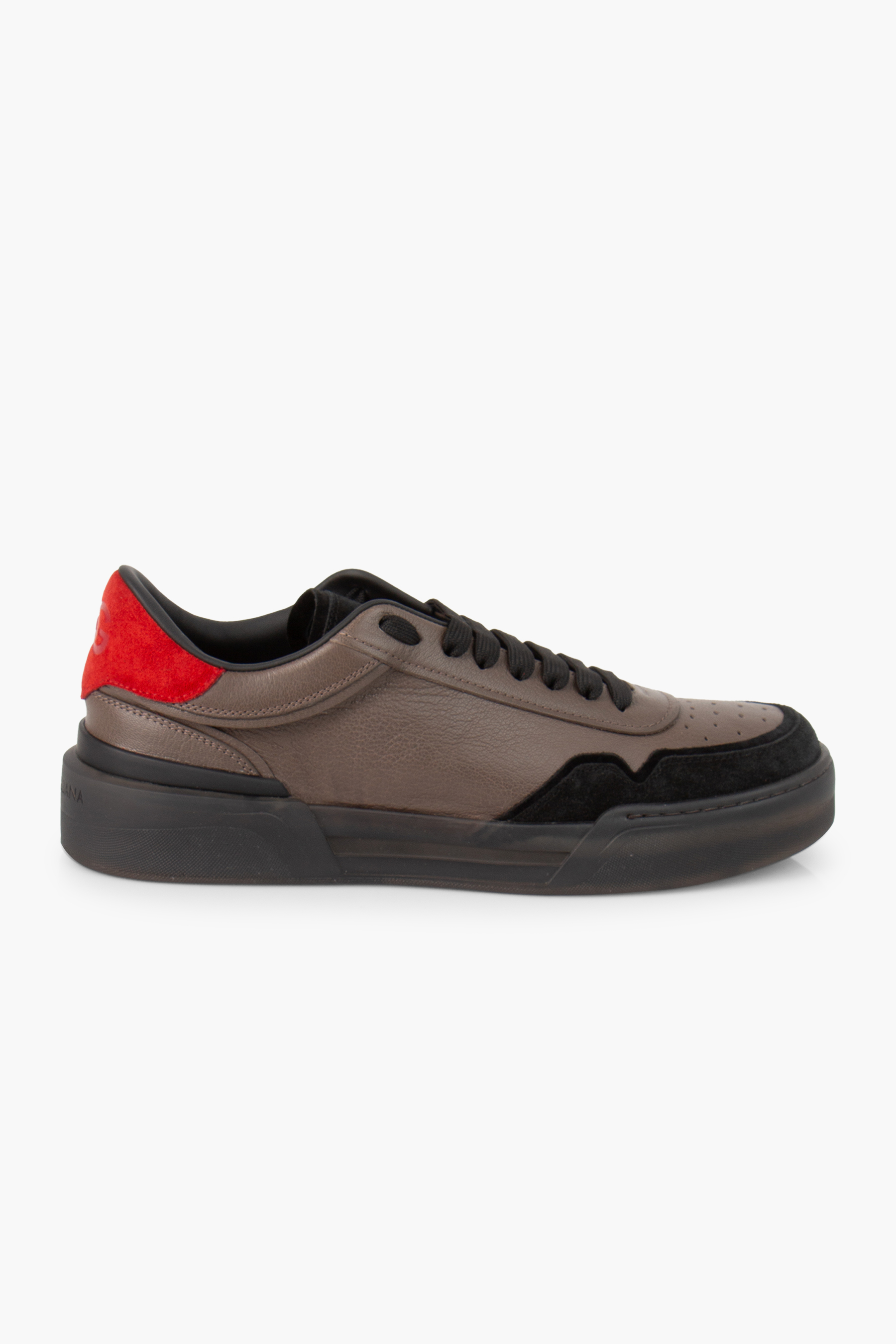 DOLCE & GABBANA Leather & Suede Sneakers New Roma