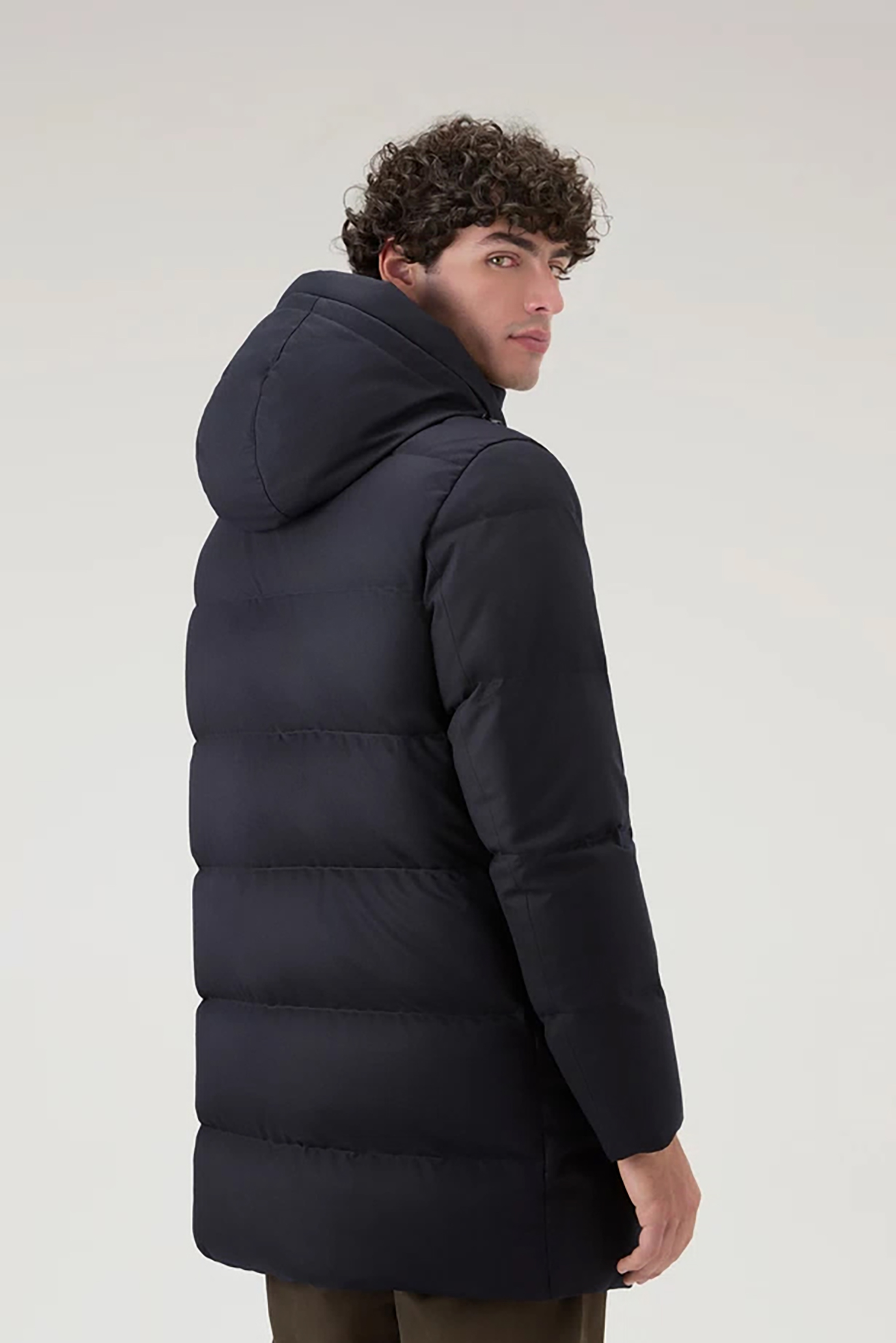 WOOLRICH Luxe Wool Down Parka