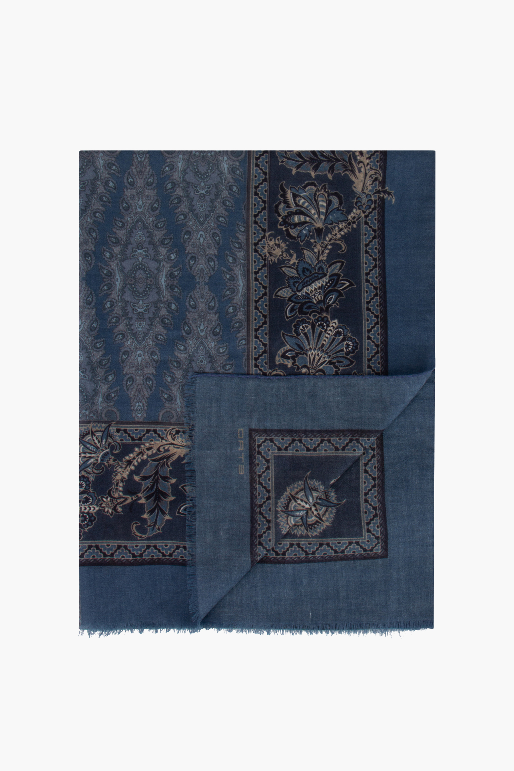 ETRO Printed Cashmere Scarf