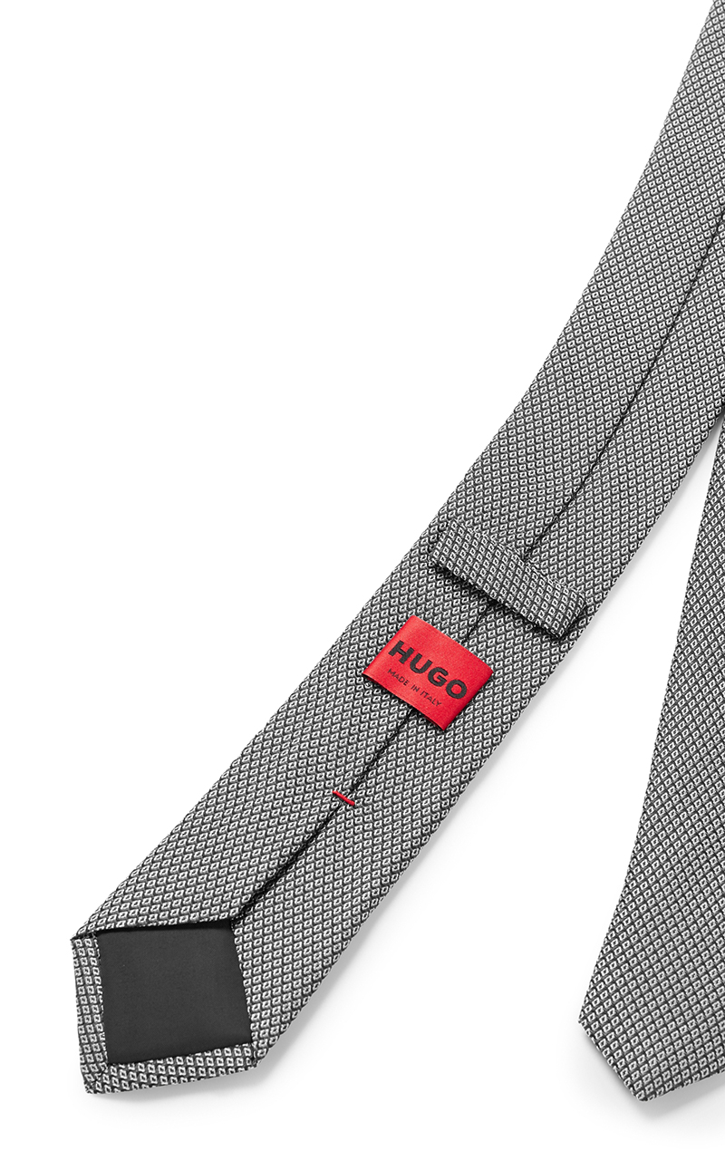 HUGO Silk Jacquard Tie