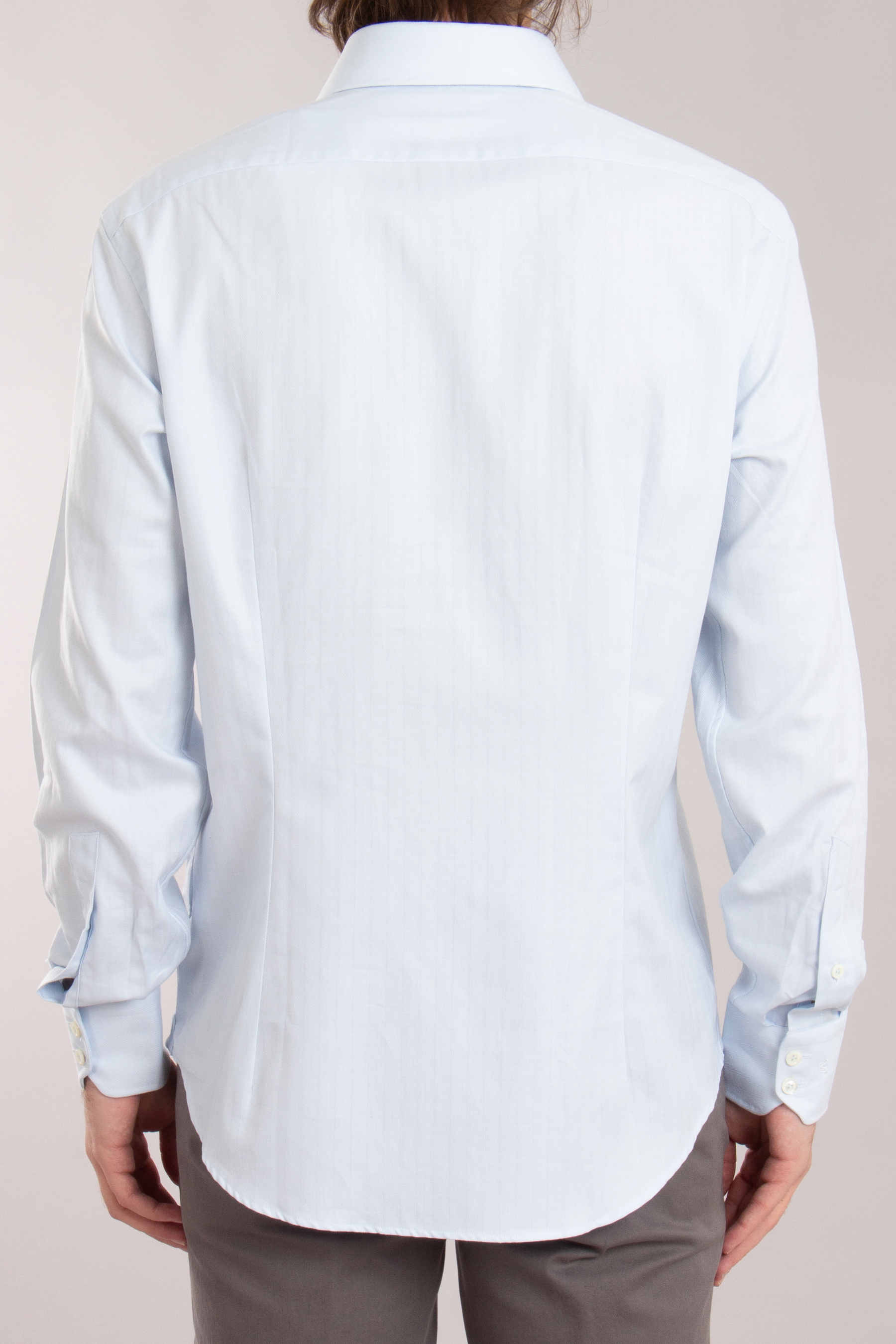 VAN LAACK Tailor Fit Herringbone Cotton Shirt Rivara-TF