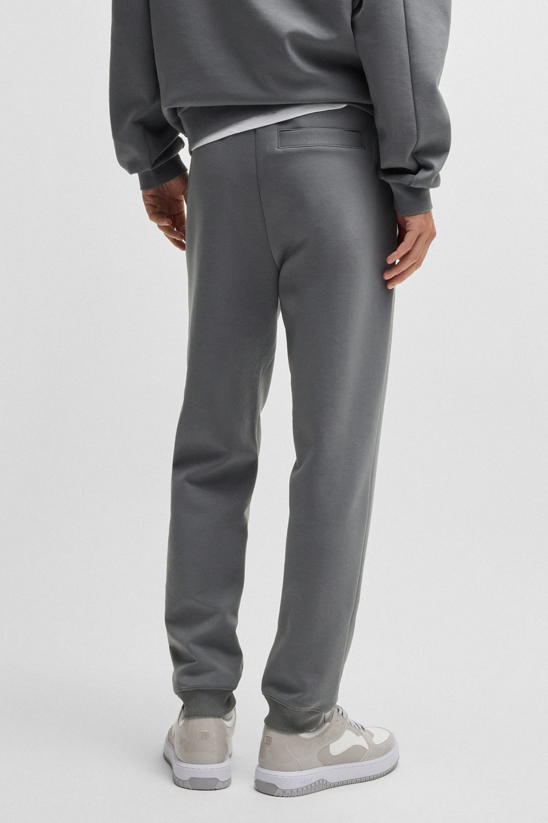 HUGO Relaxed Fit Interlock-Cotton Blend Stretch Sweatpants Dimacs