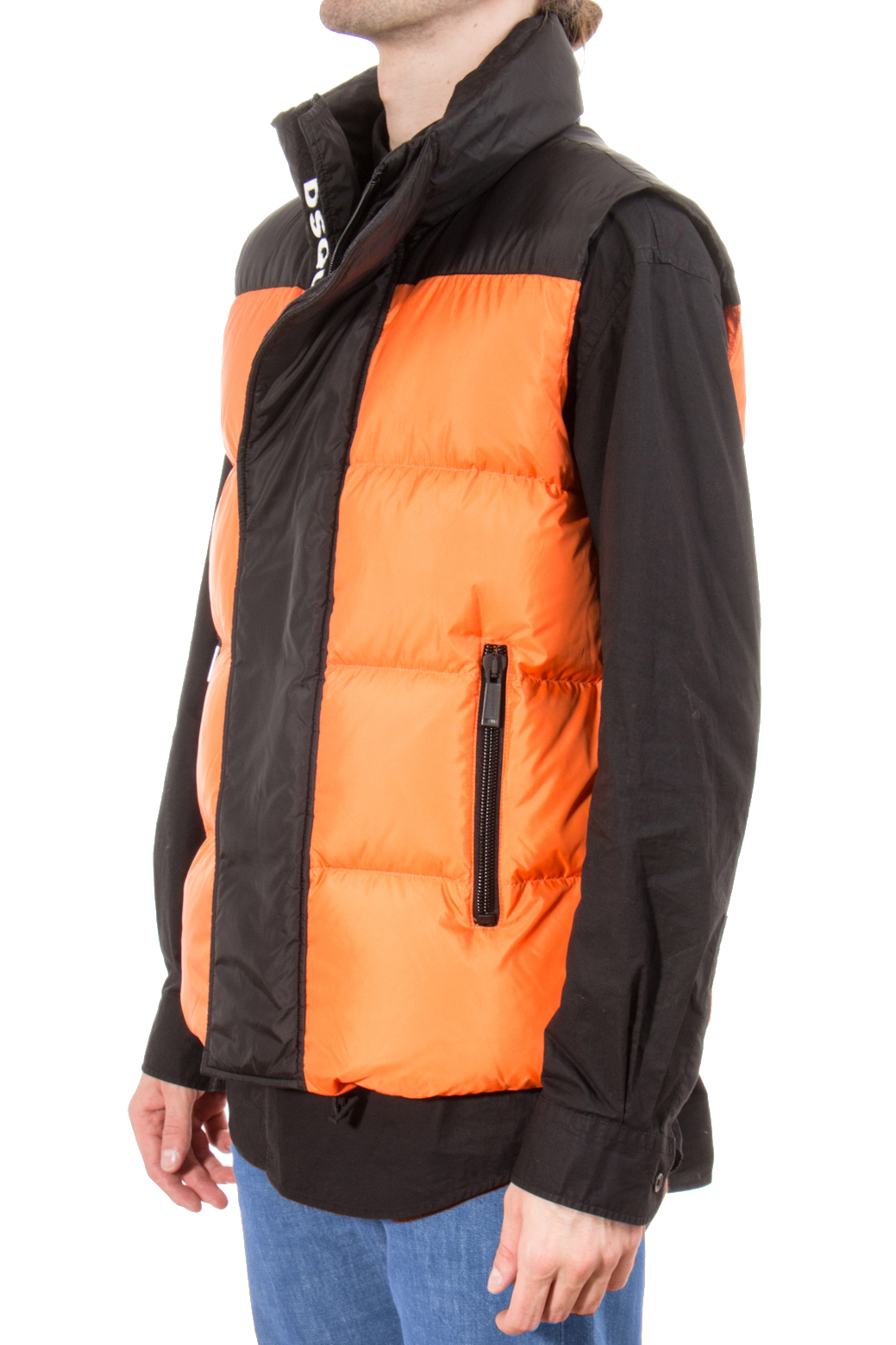 DSQUARED2 Funnel Neck Padded Vest