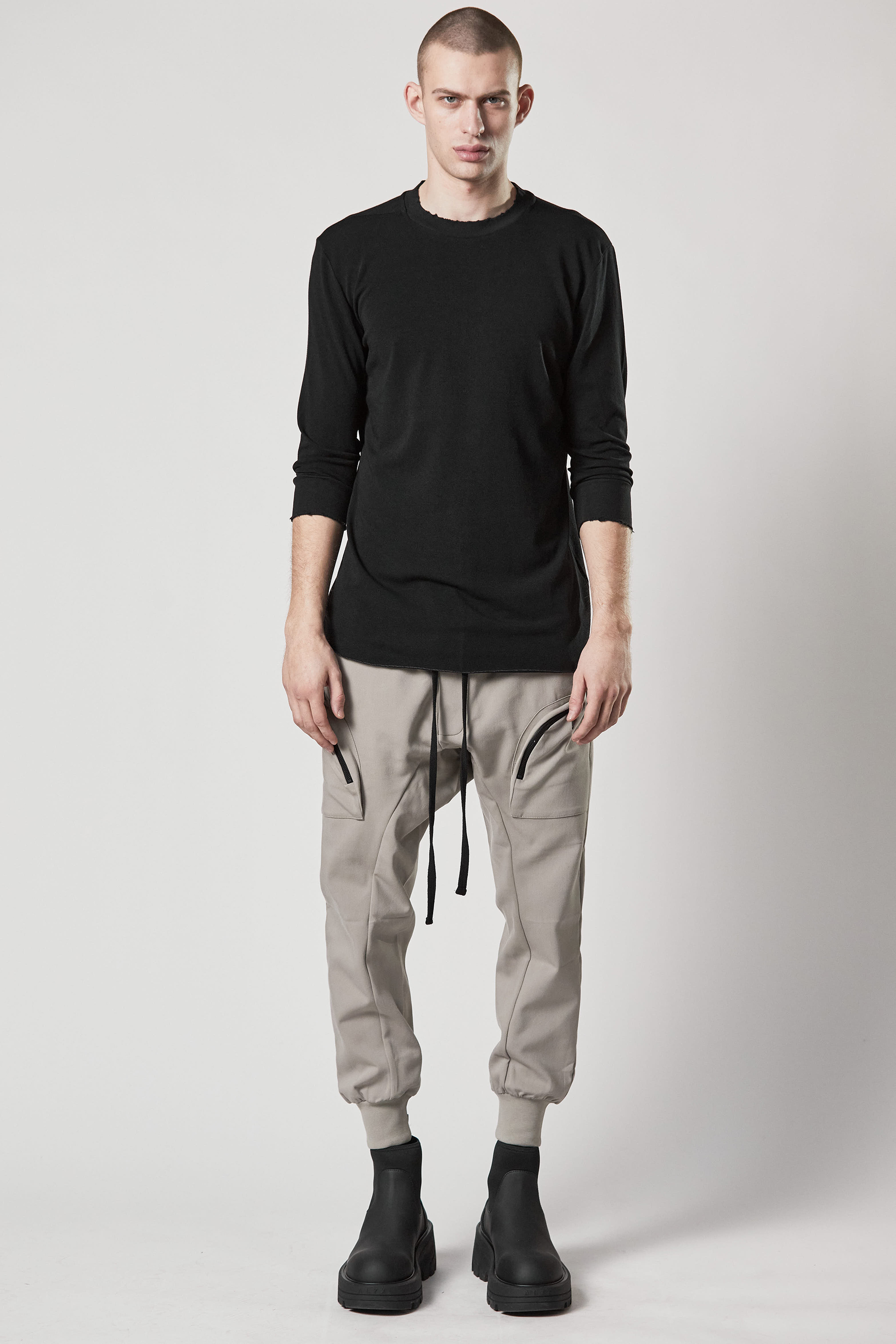 THOM KROM Cotton-Nylon-Stretch Cargo Pants