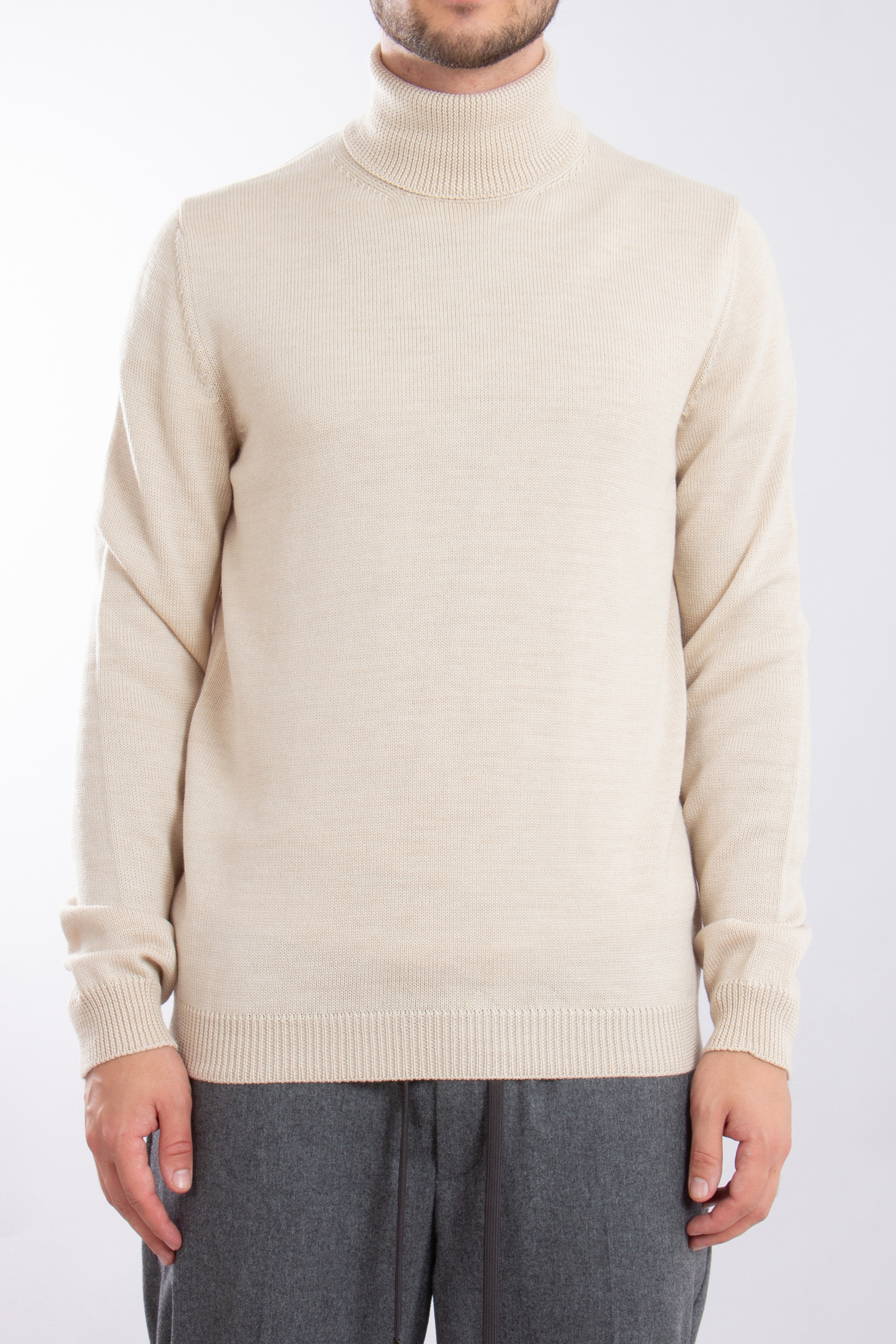 ROBERTO COLLINA Extrafine Wool Turtleneck Sweater