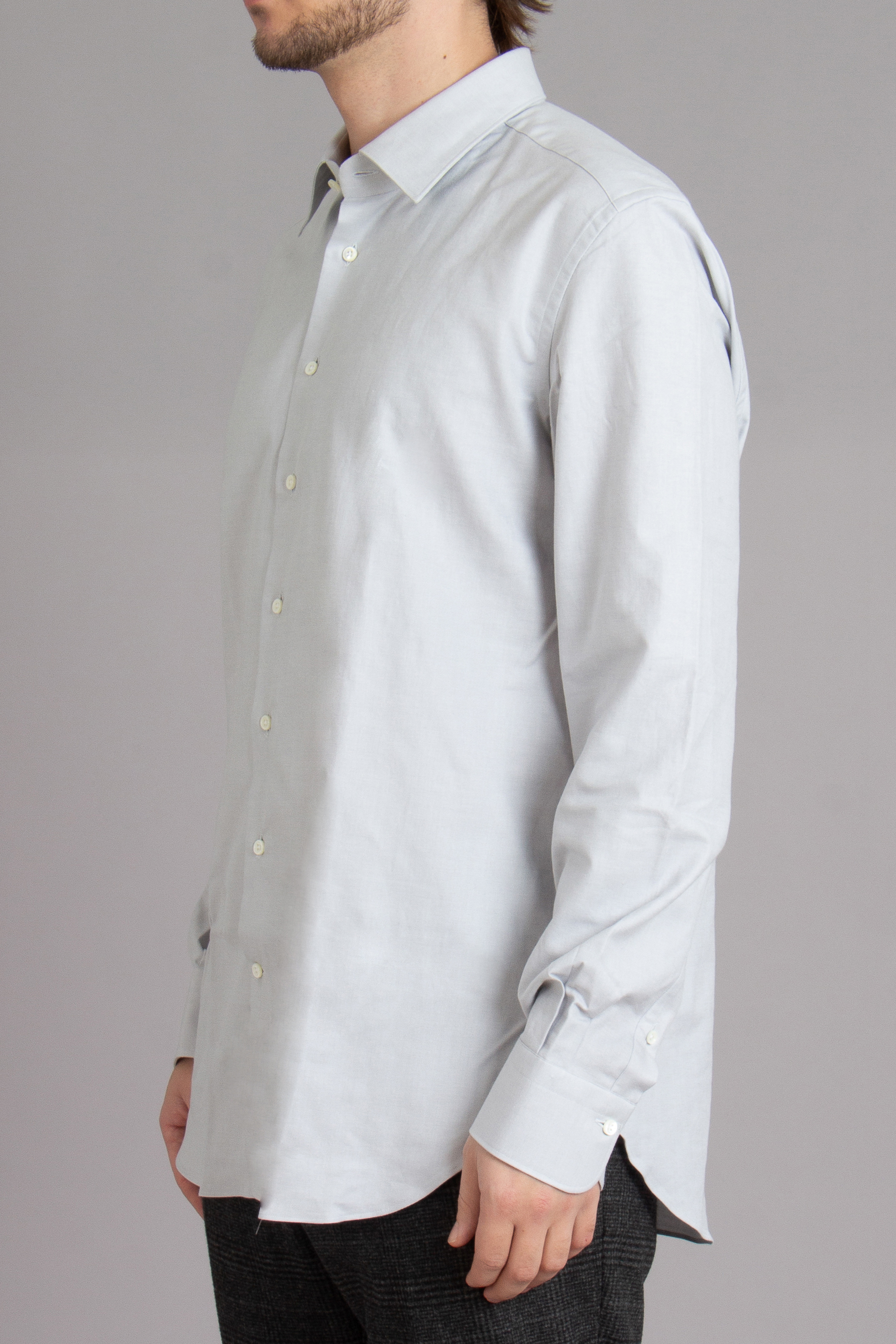 EMANUELE MAFFEIS Regular Fit Cotton Shirt