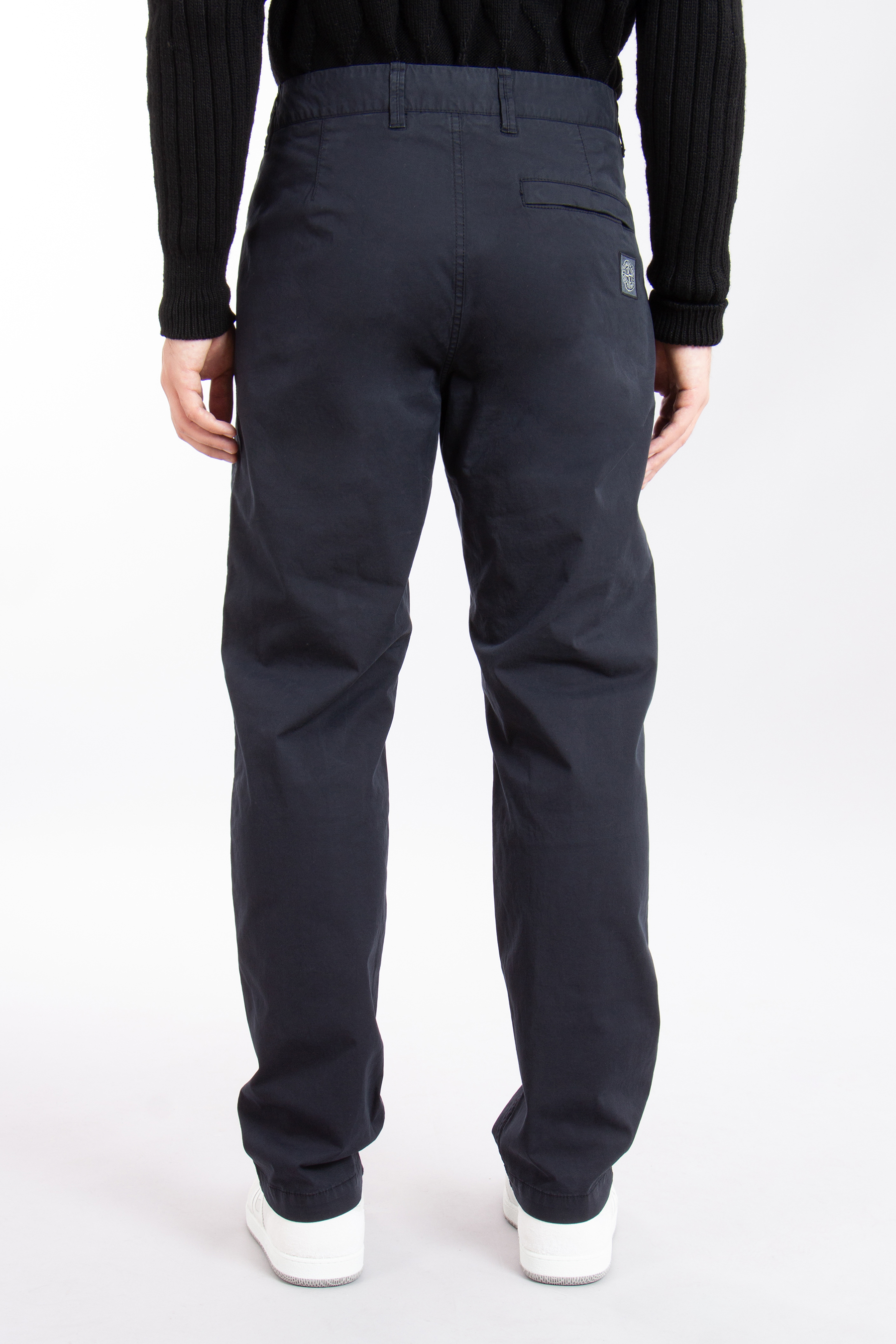 STONE ISLAND Regular Fit Cotton Stretch Pants