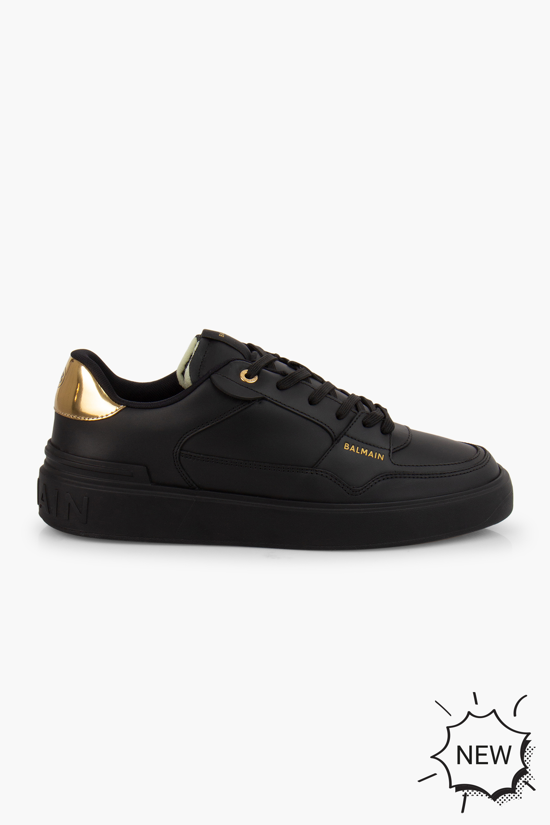 BALMAIN Leather Sneakers B-Court Flip