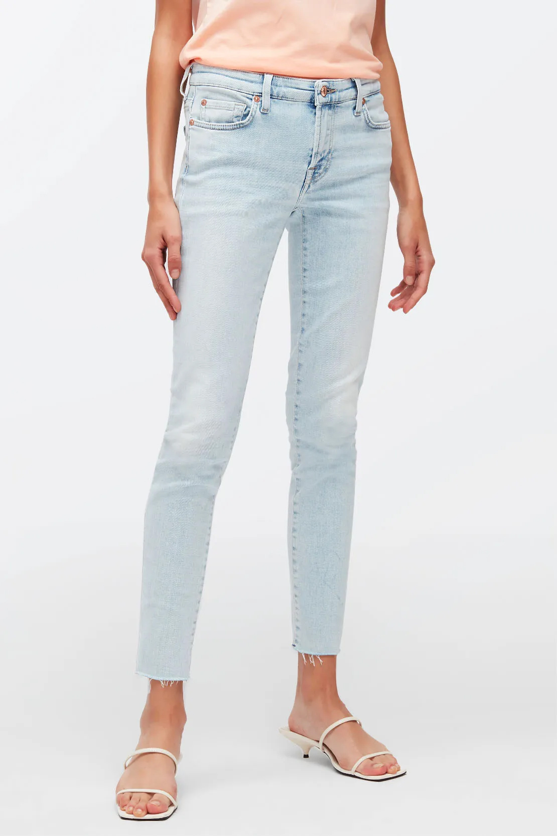 7 FOR ALL MANKIND Slim Illusion Jeans Pyper Crop