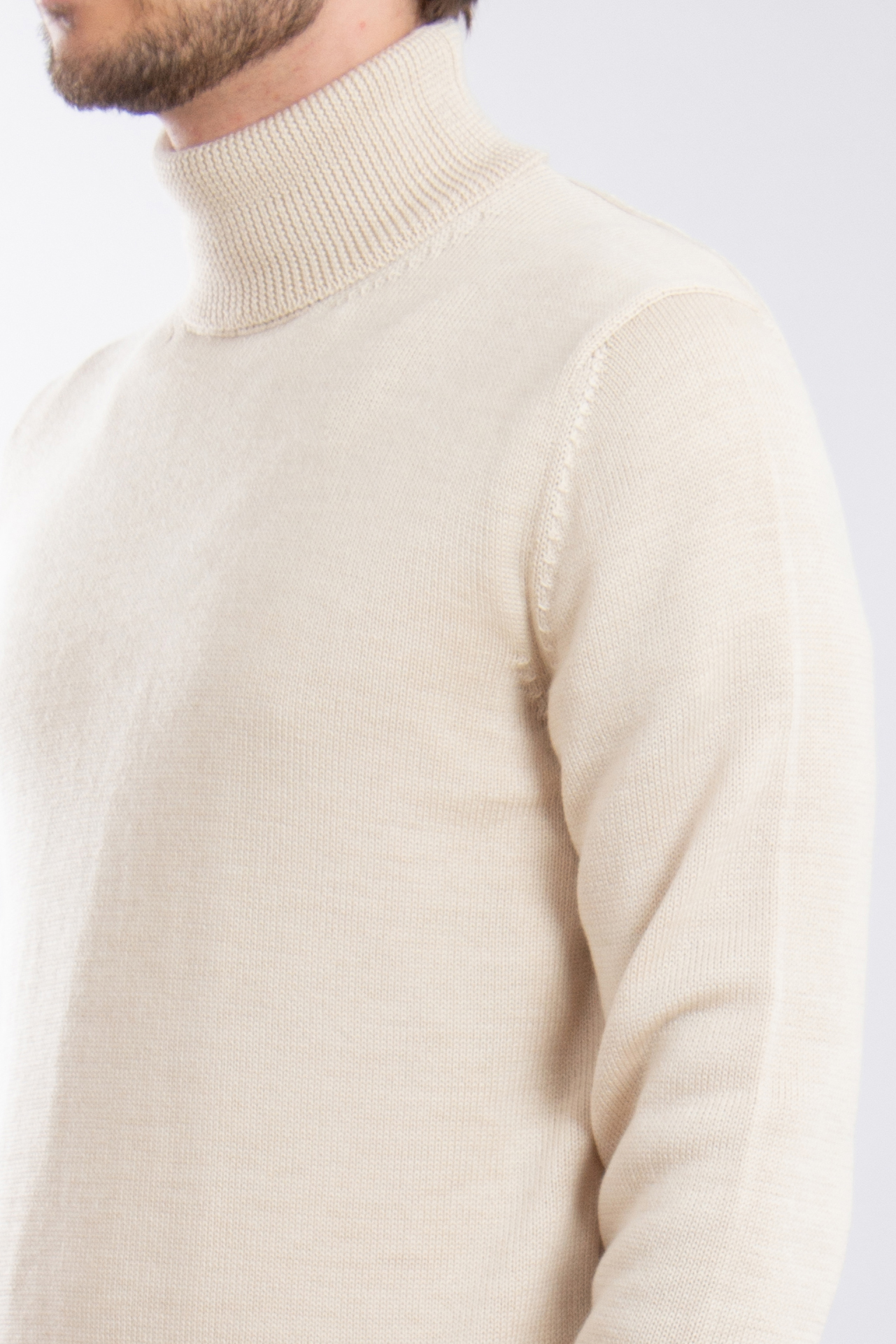 ROBERTO COLLINA Extrafine Wool Turtleneck Sweater