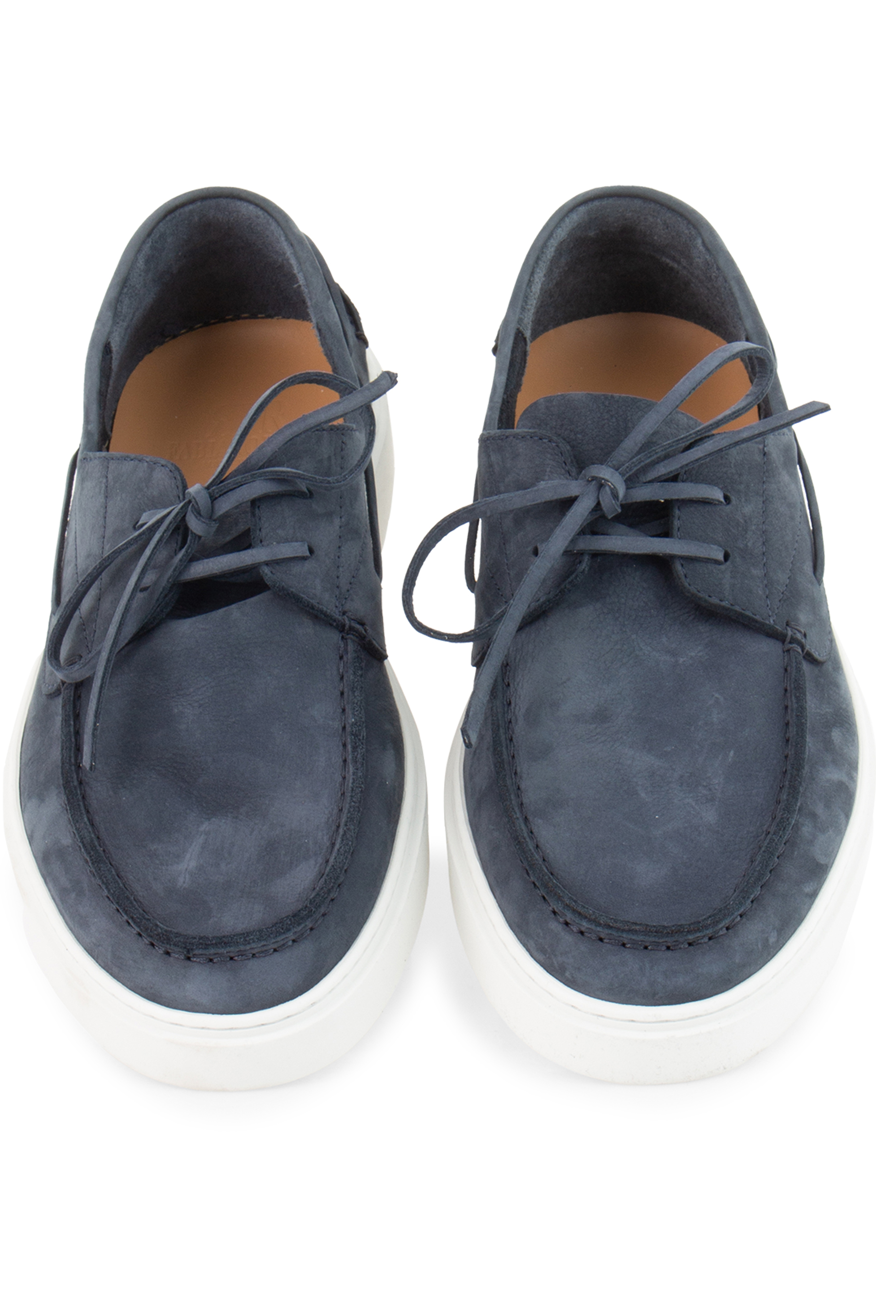 FABIANO RICCI Leather Boat Shoes