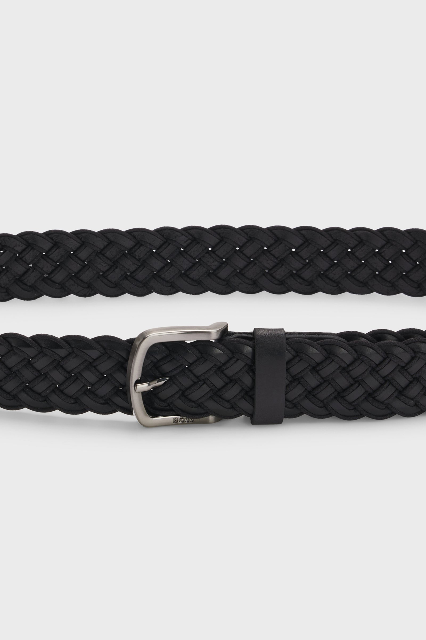 BOSS Woven Leather Belt Sash