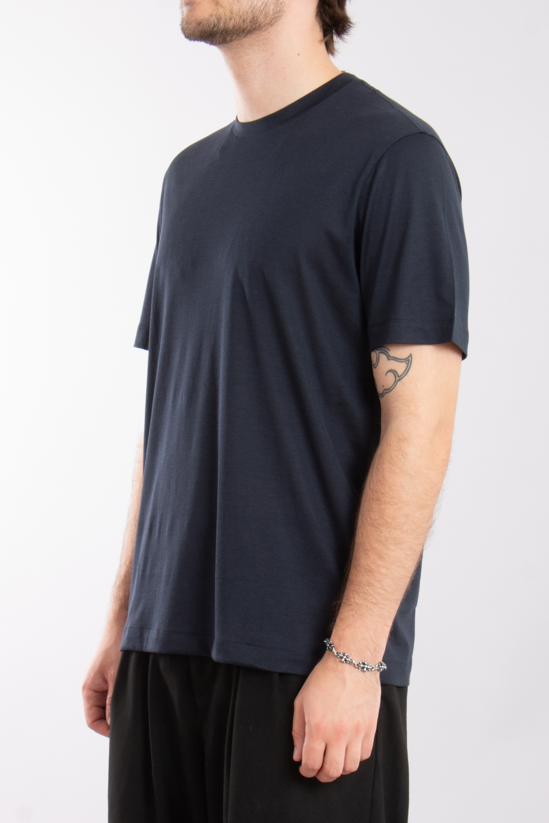 BRIONI Silk-Cotton Blend T-Shirt