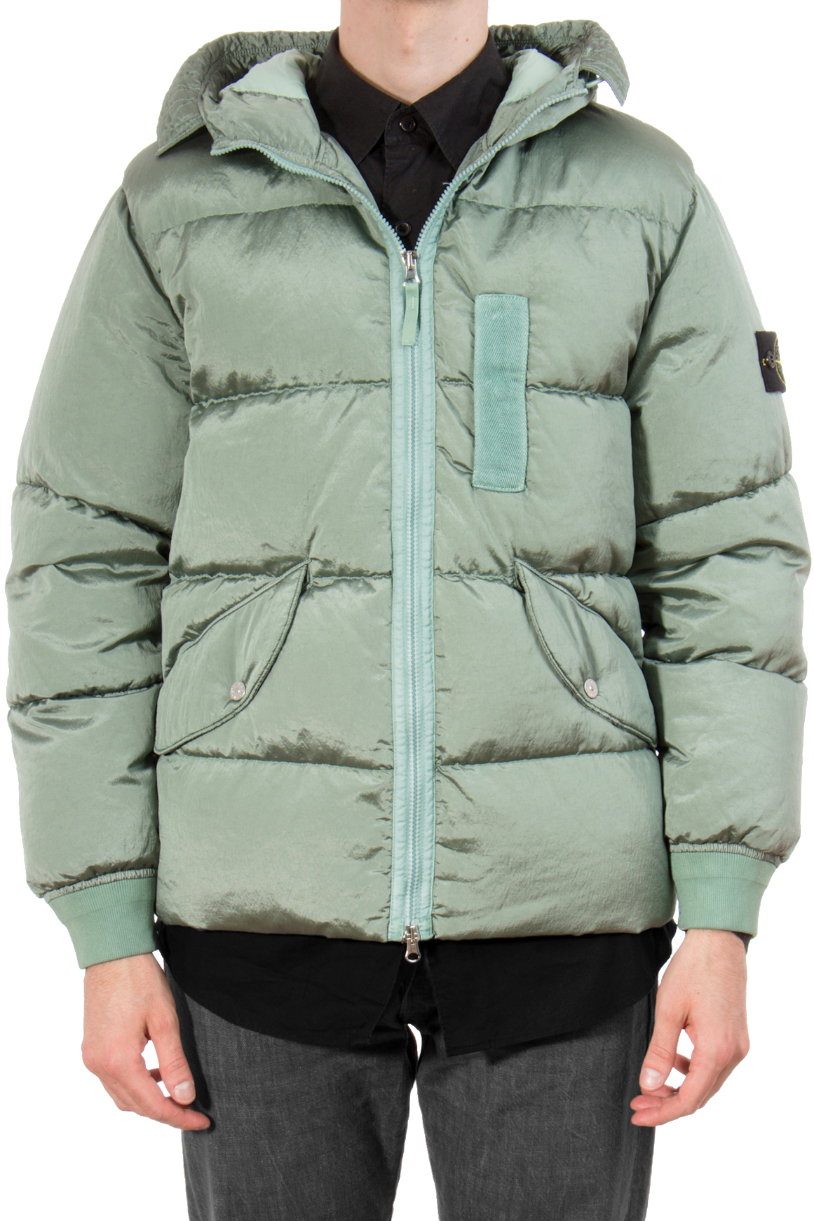 STONE ISLAND Econyl Regenerated Nylon Down Puffer Jacket