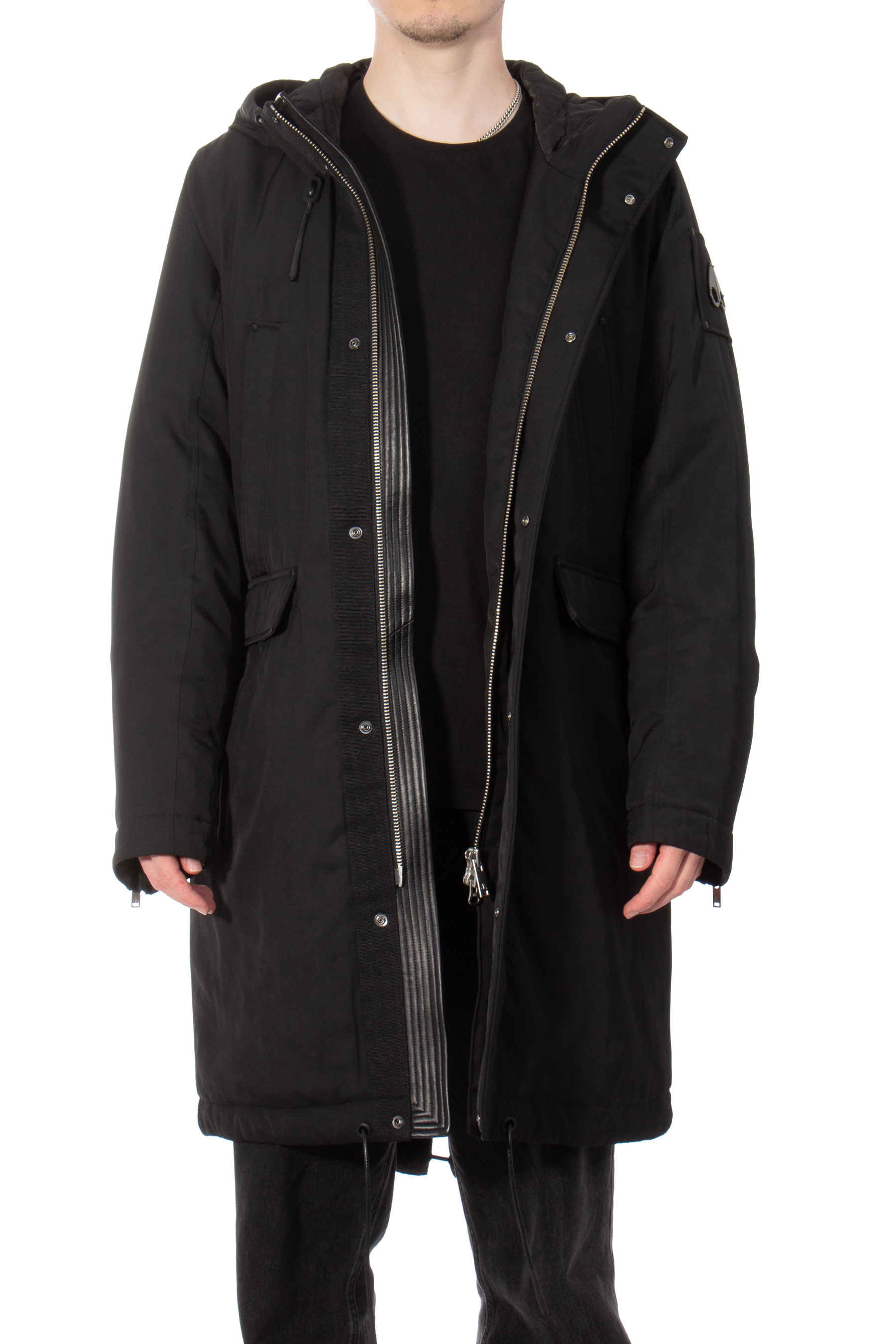 MOOSE KNUCKLES Textured Water Repellent Parka Garson